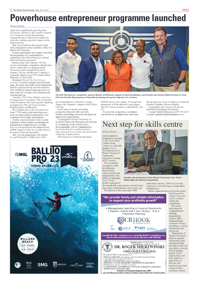 North Coast Courier 26 May 2023 page 6