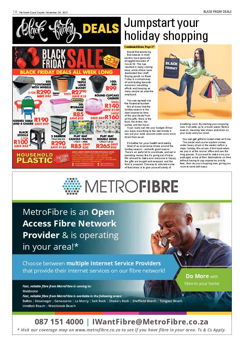 North Coast Courier 26 November 2021 page 18