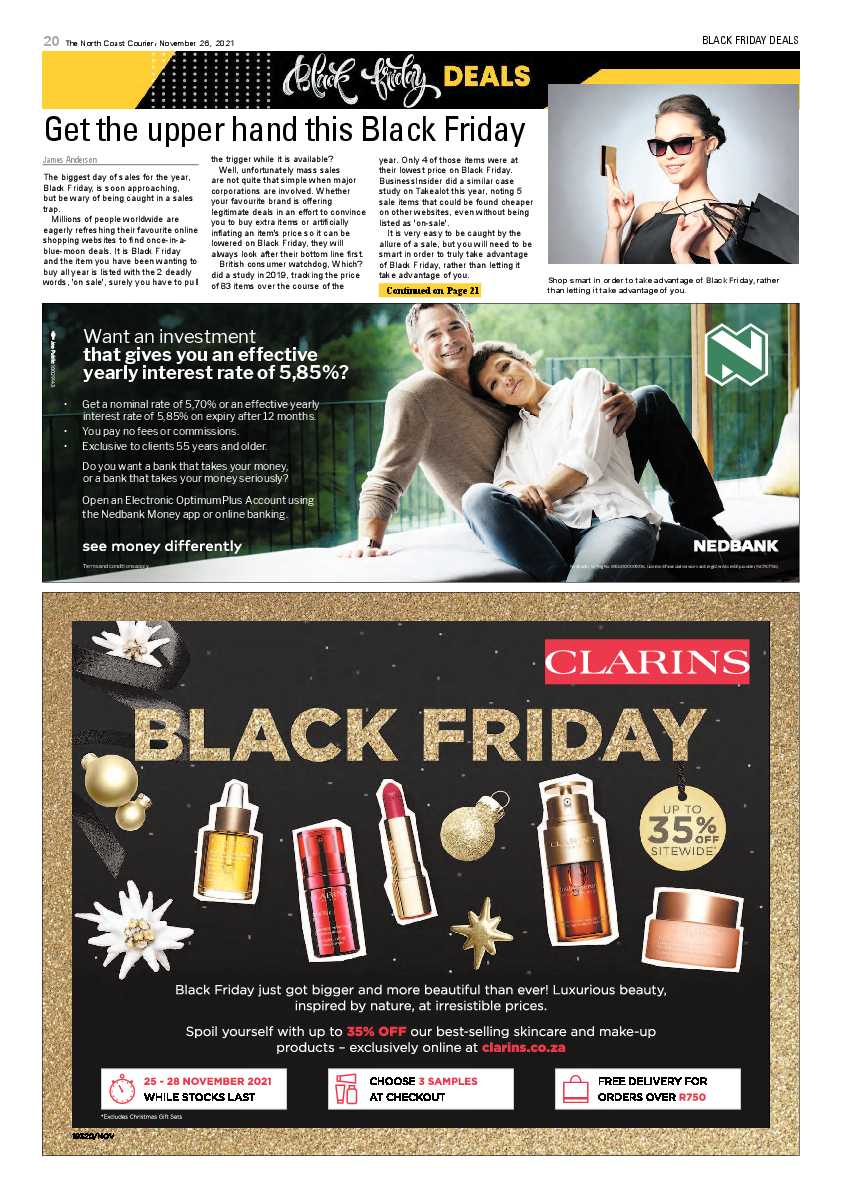 North Coast Courier 26 November 2021 page 20