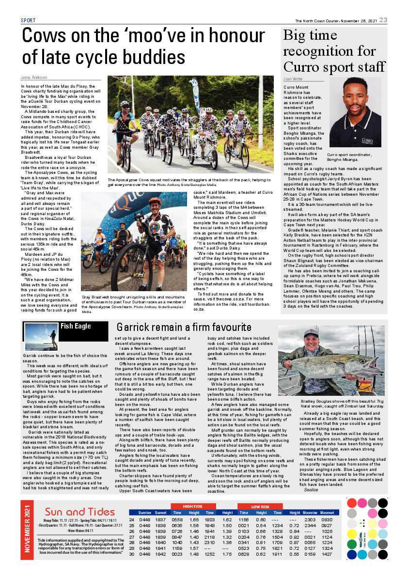 North Coast Courier 26 November 2021 page 23