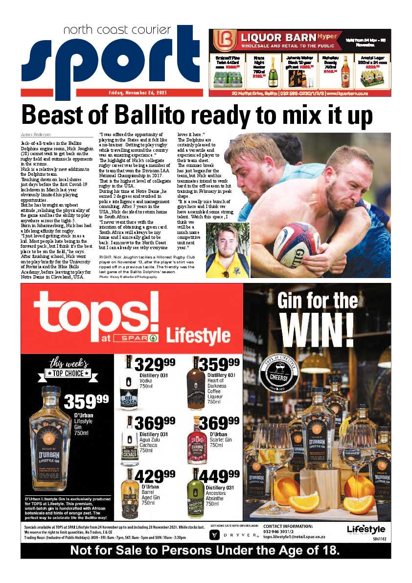 North Coast Courier 26 November 2021 page 28