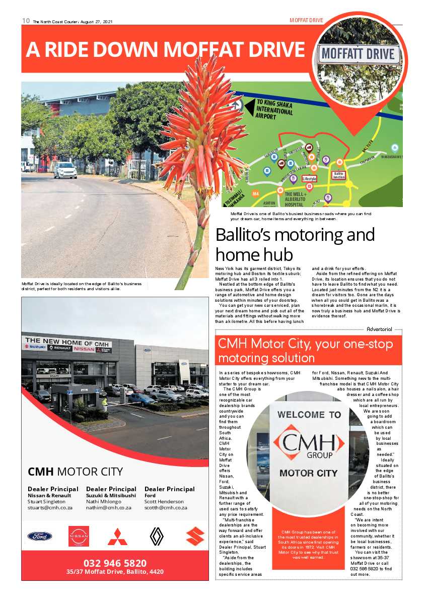 North Coast Courier 27 August 2021 page 10