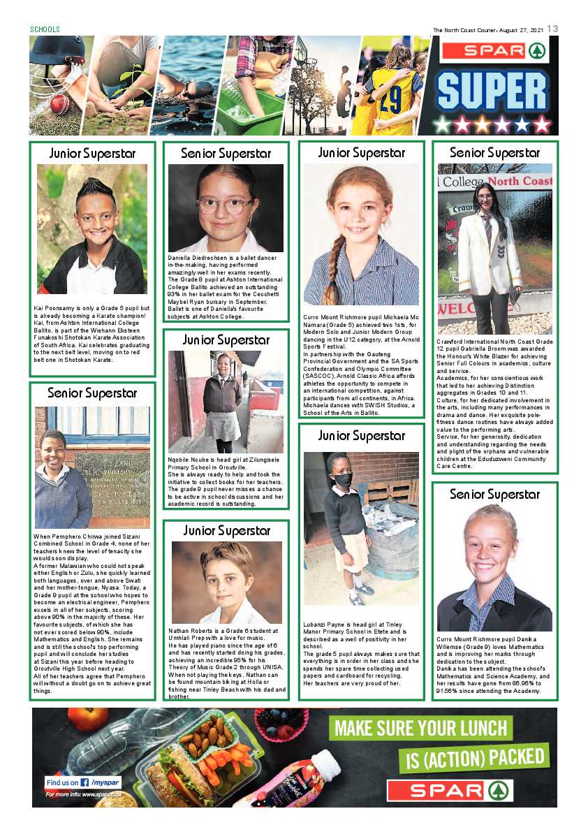 North Coast Courier 27 August 2021 page 13