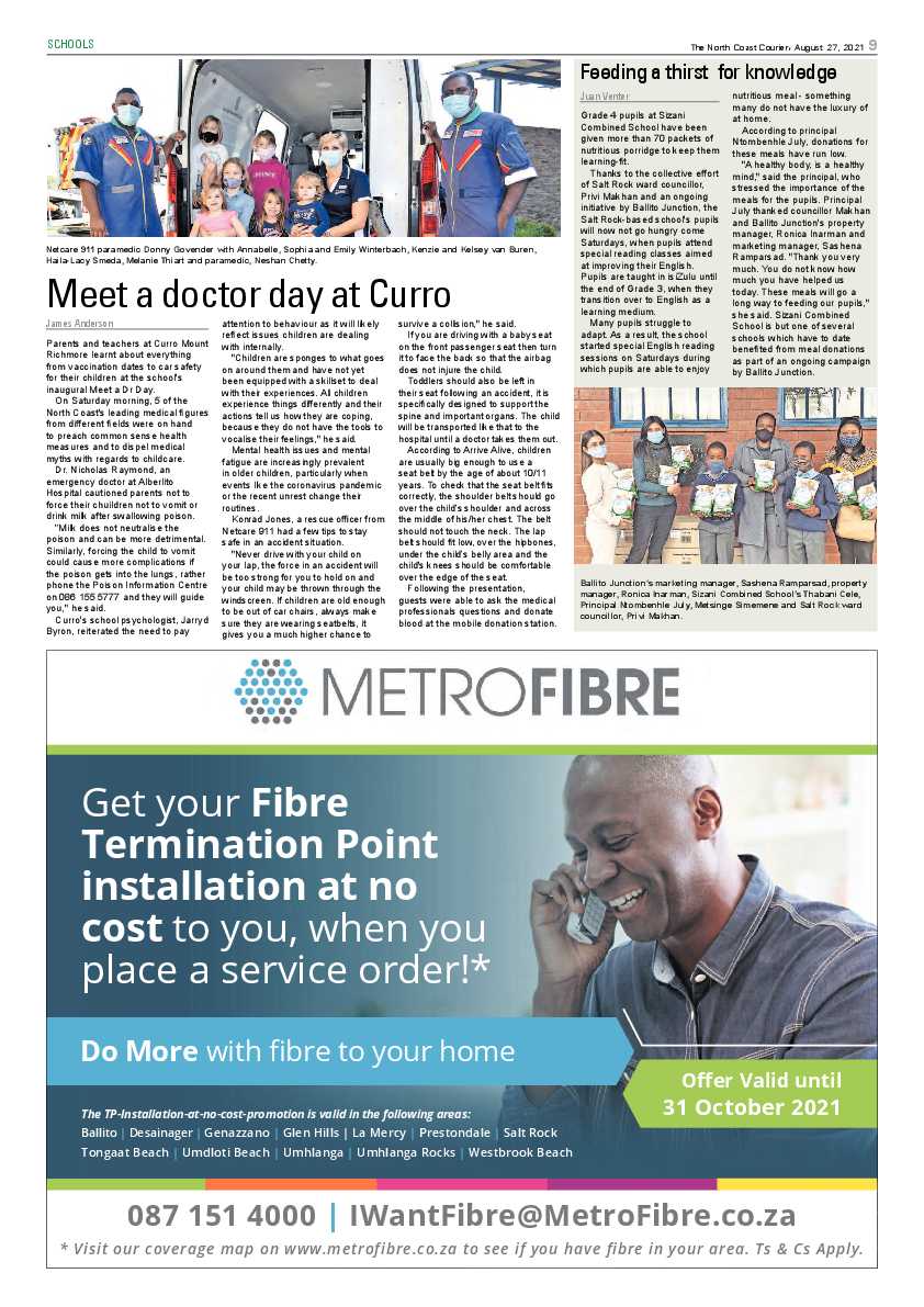 North Coast Courier 27 August 2021 page 9