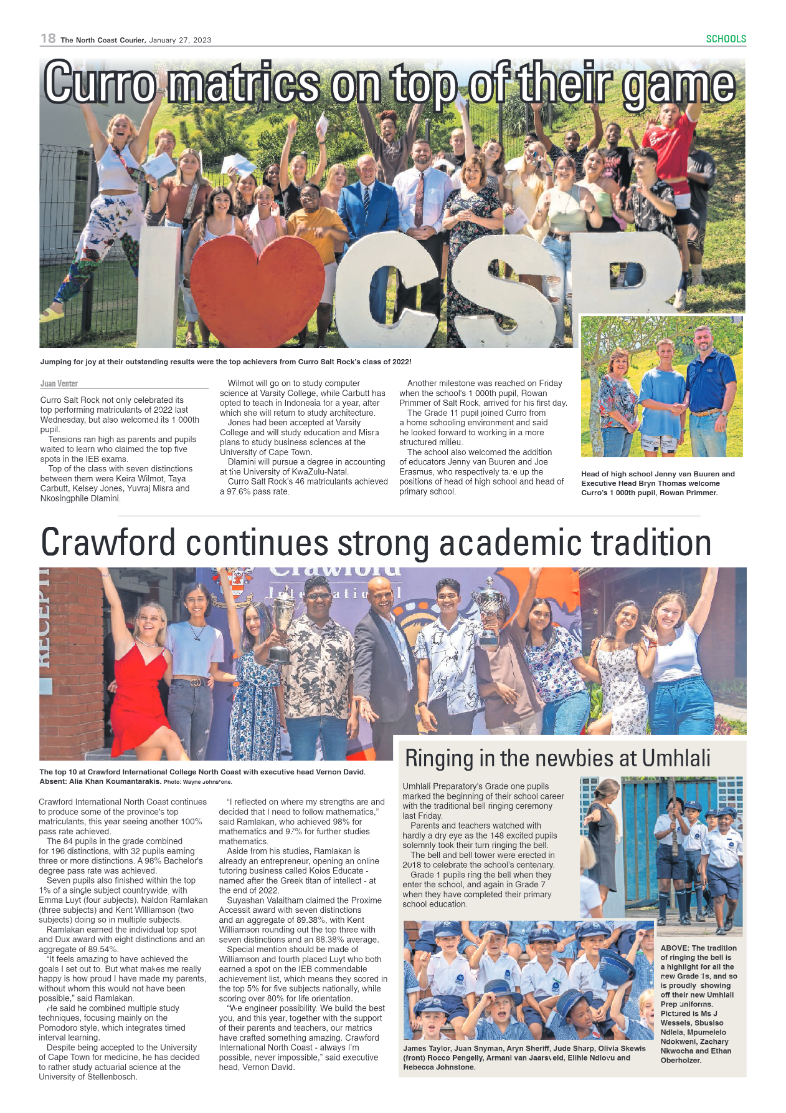 North Coast Courier 27 January 2023 page 18