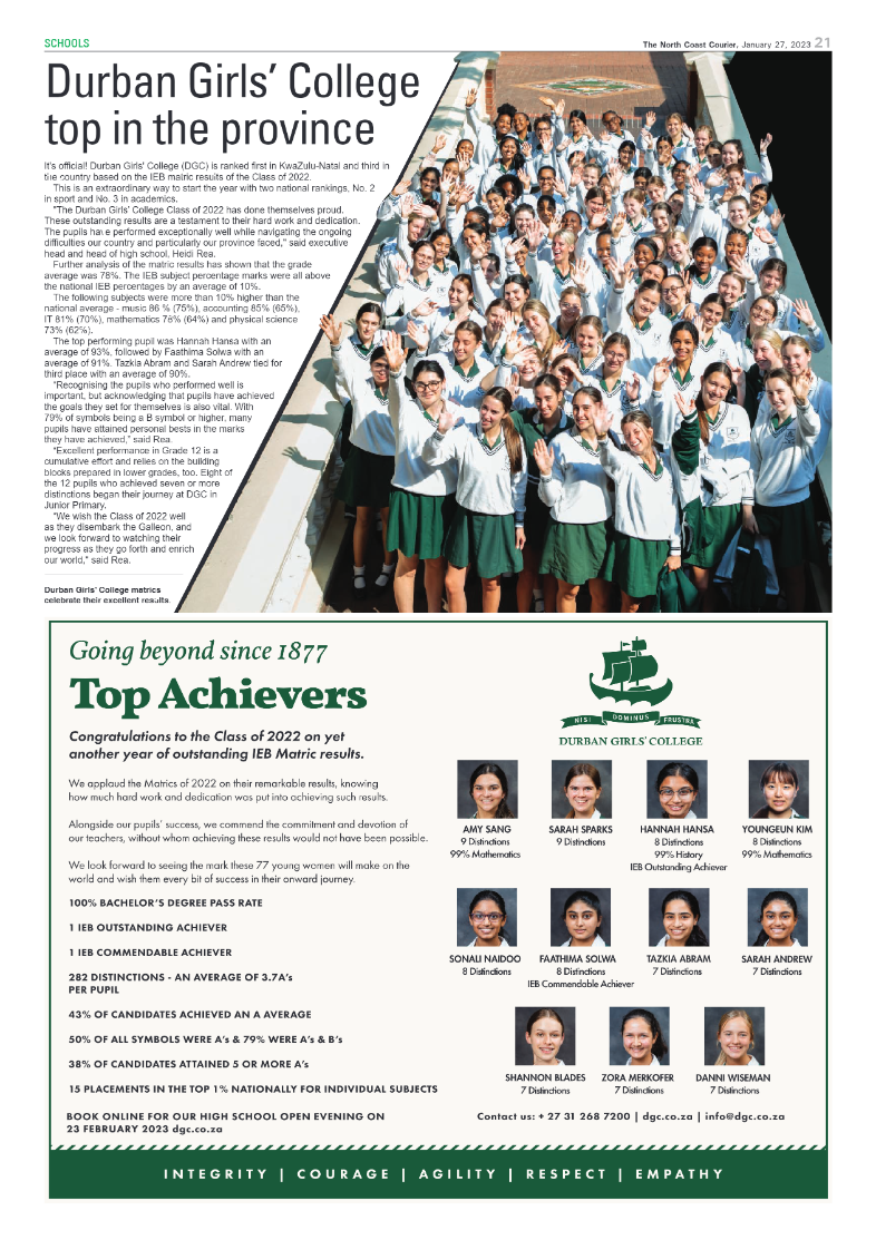 North Coast Courier 27 January 2023 page 21