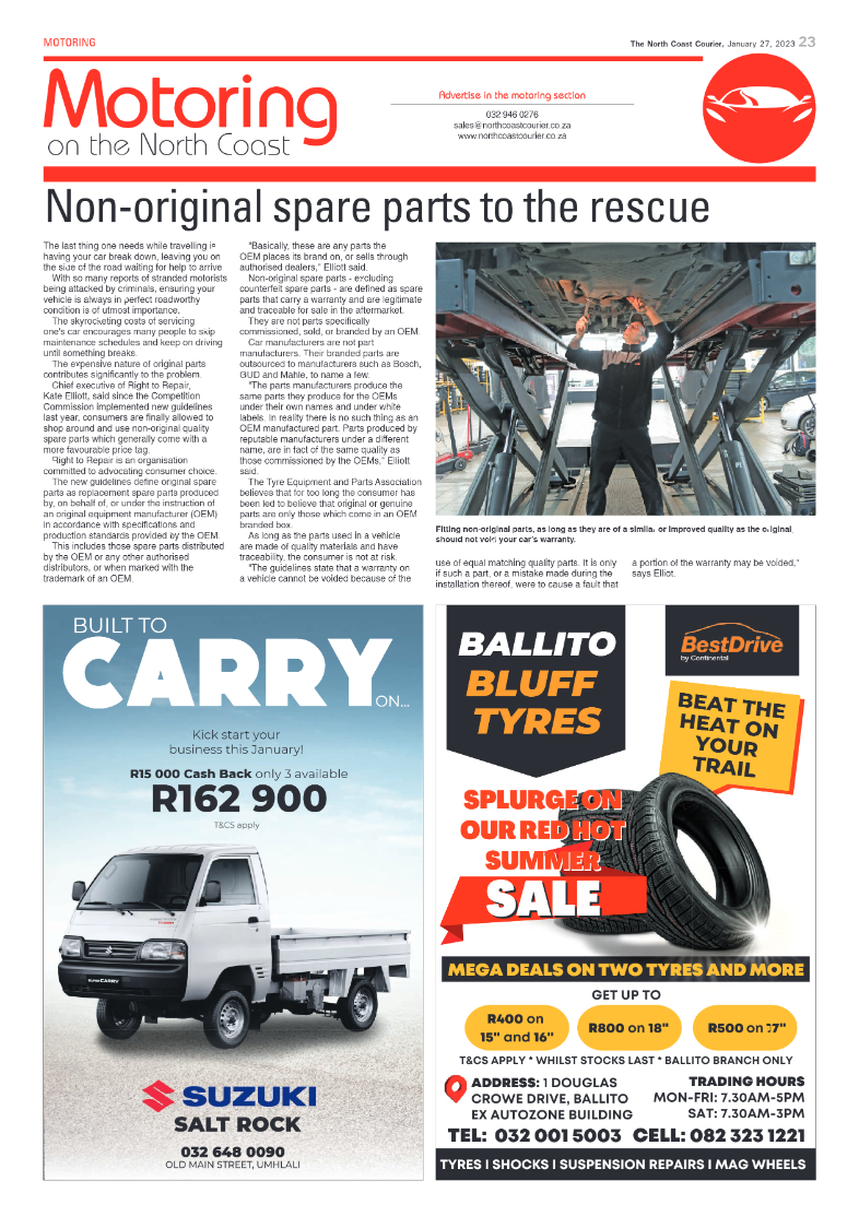 North Coast Courier 27 January 2023 page 23