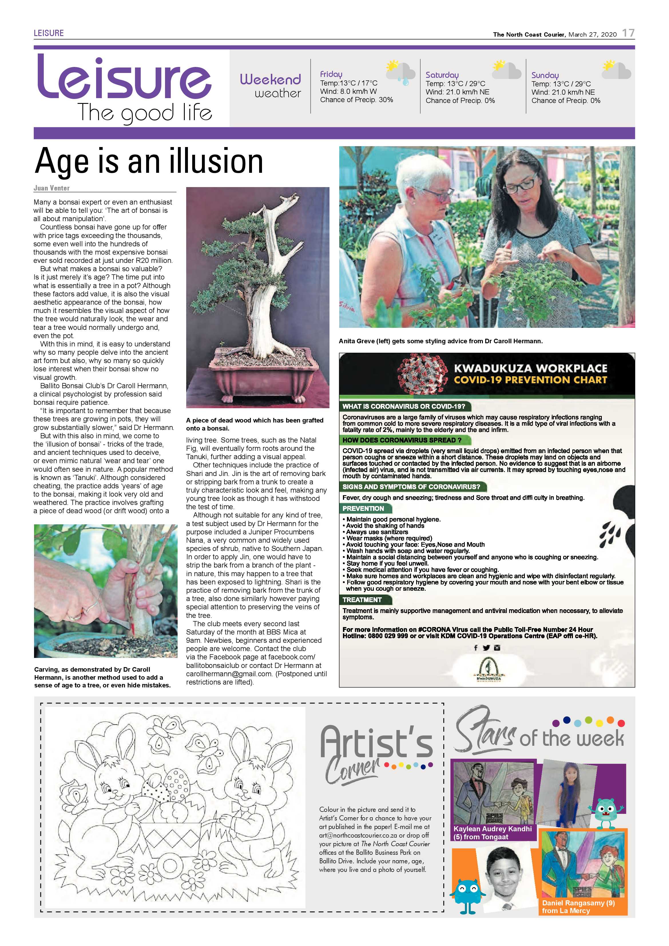 North Coast Courier 27 March 2020 page 17