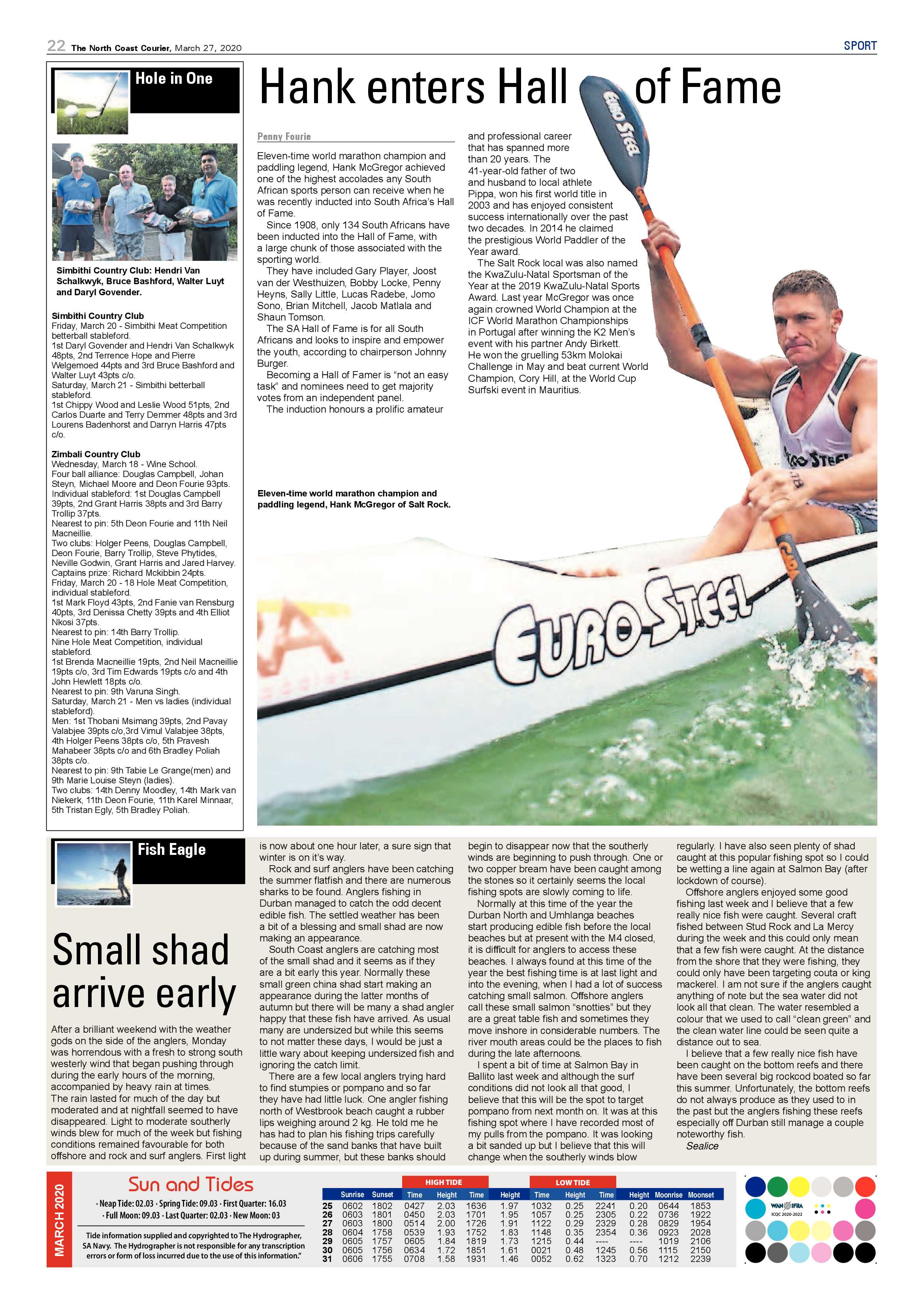 North Coast Courier 27 March 2020 page 22