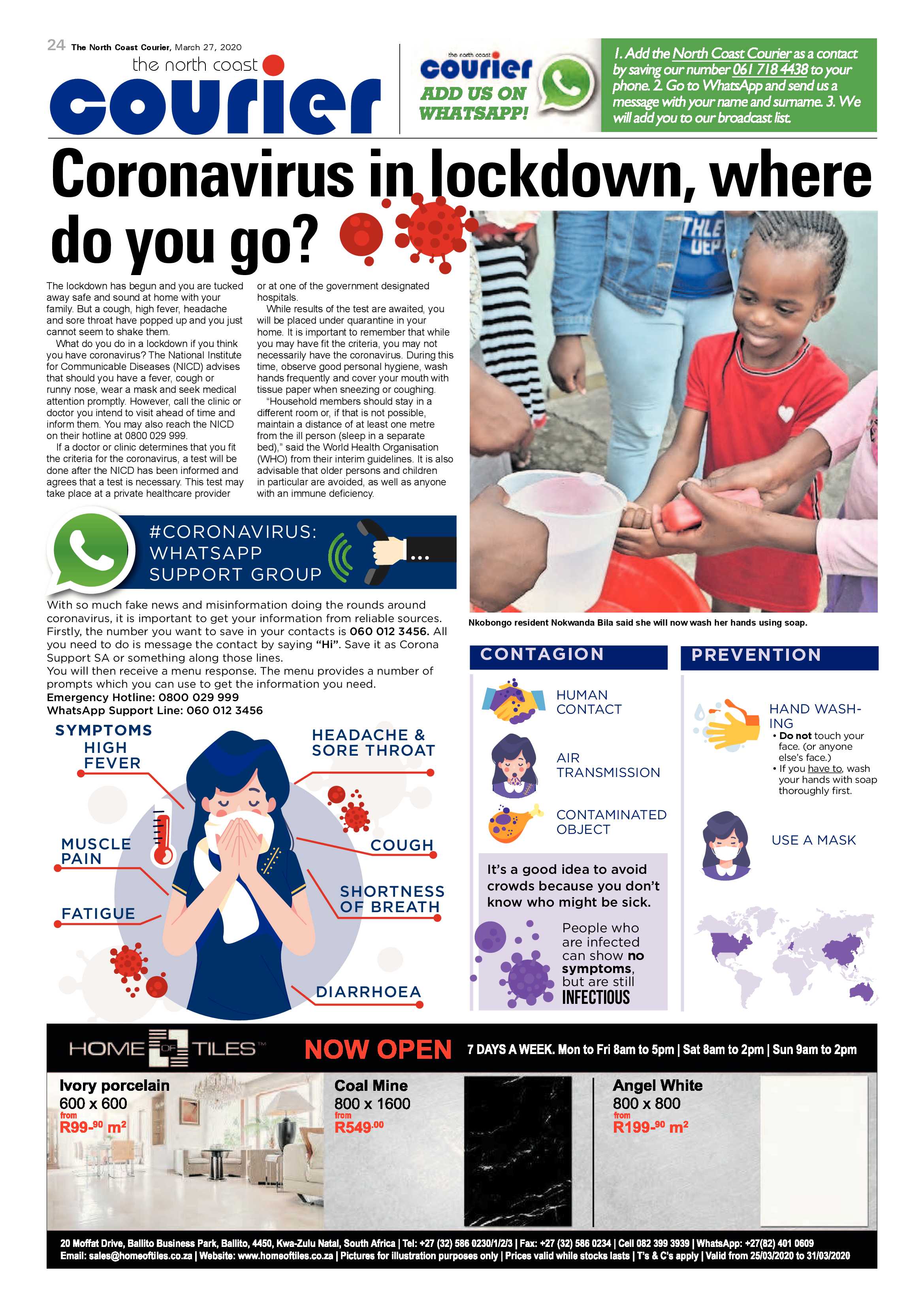 North Coast Courier 27 March 2020 page 24