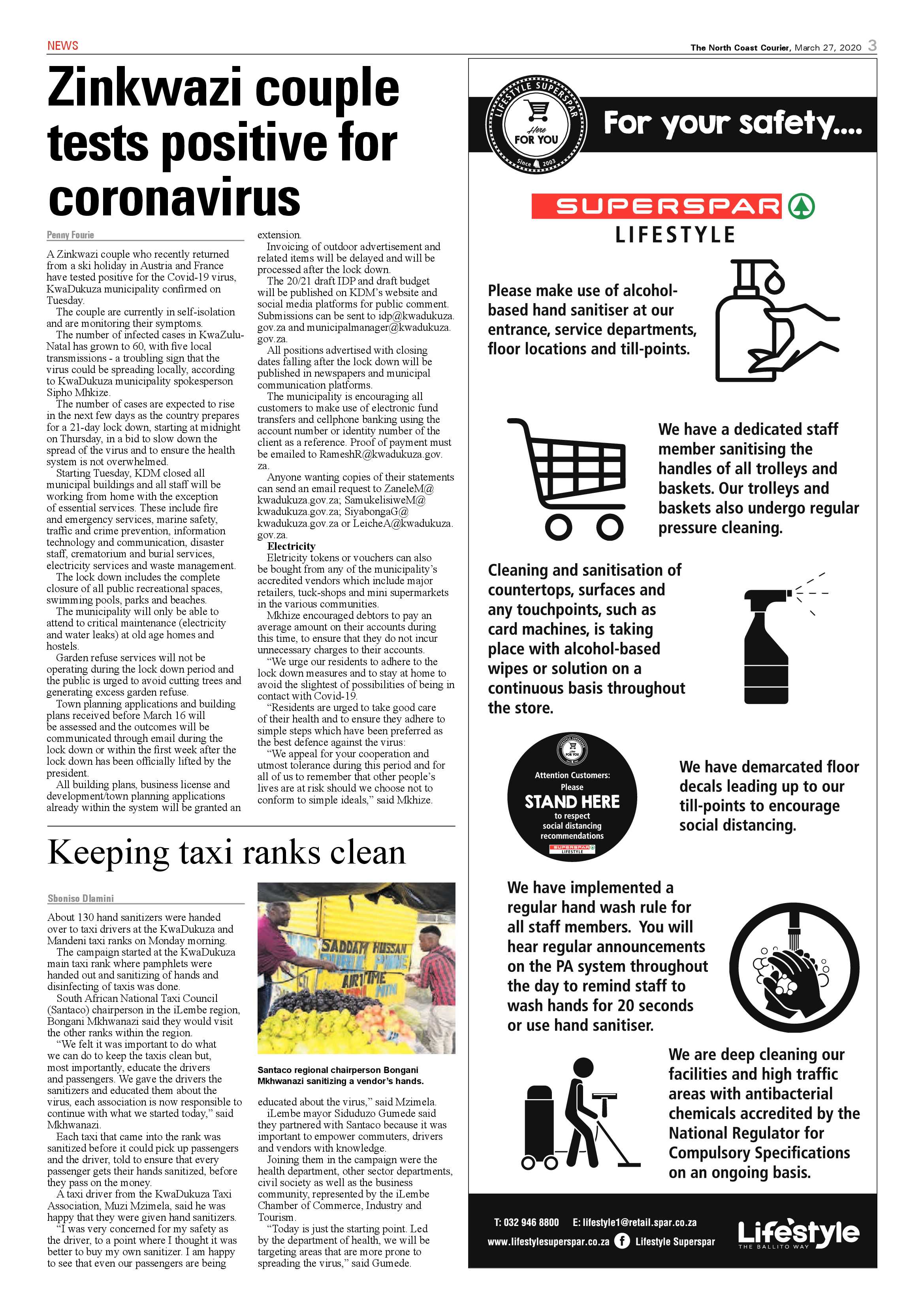 North Coast Courier 27 March 2020 page 3