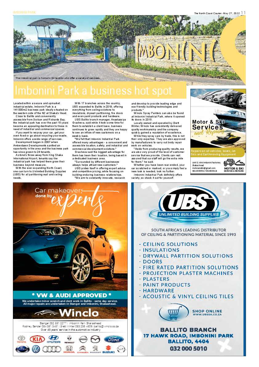 North Coast Courier 27 May 2022 page 11