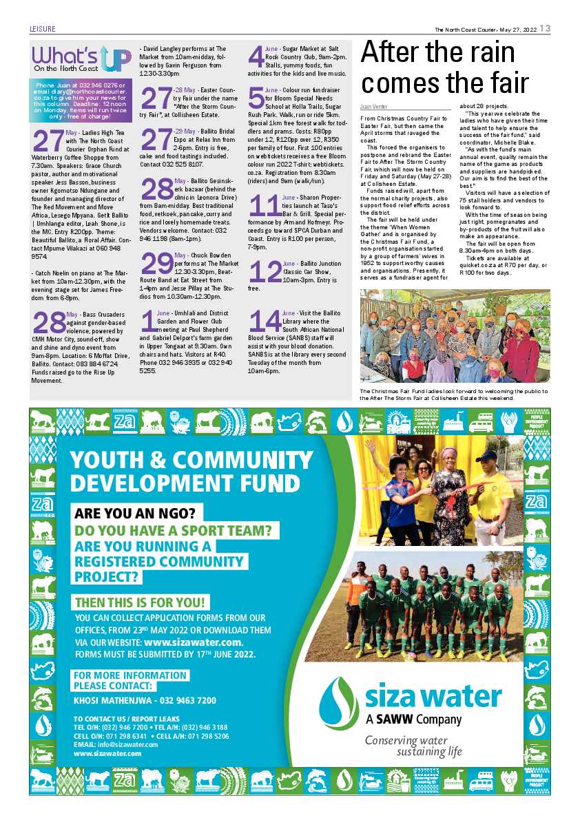 North Coast Courier 27 May 2022 page 13