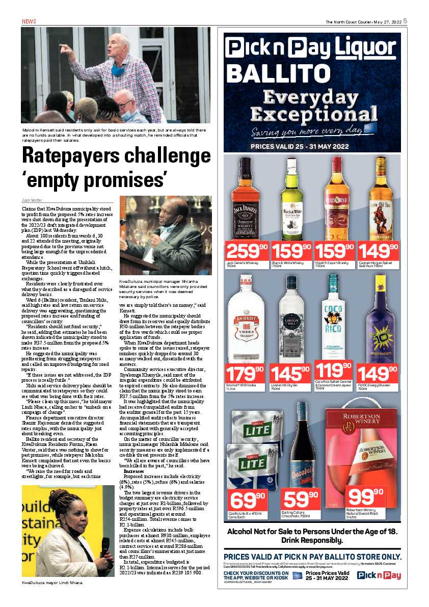 North Coast Courier 27 May 2022 page 5