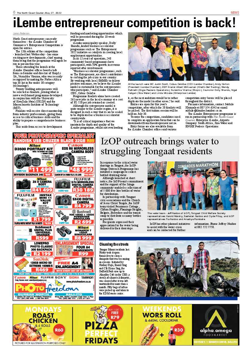 North Coast Courier 27 May 2022 page 6