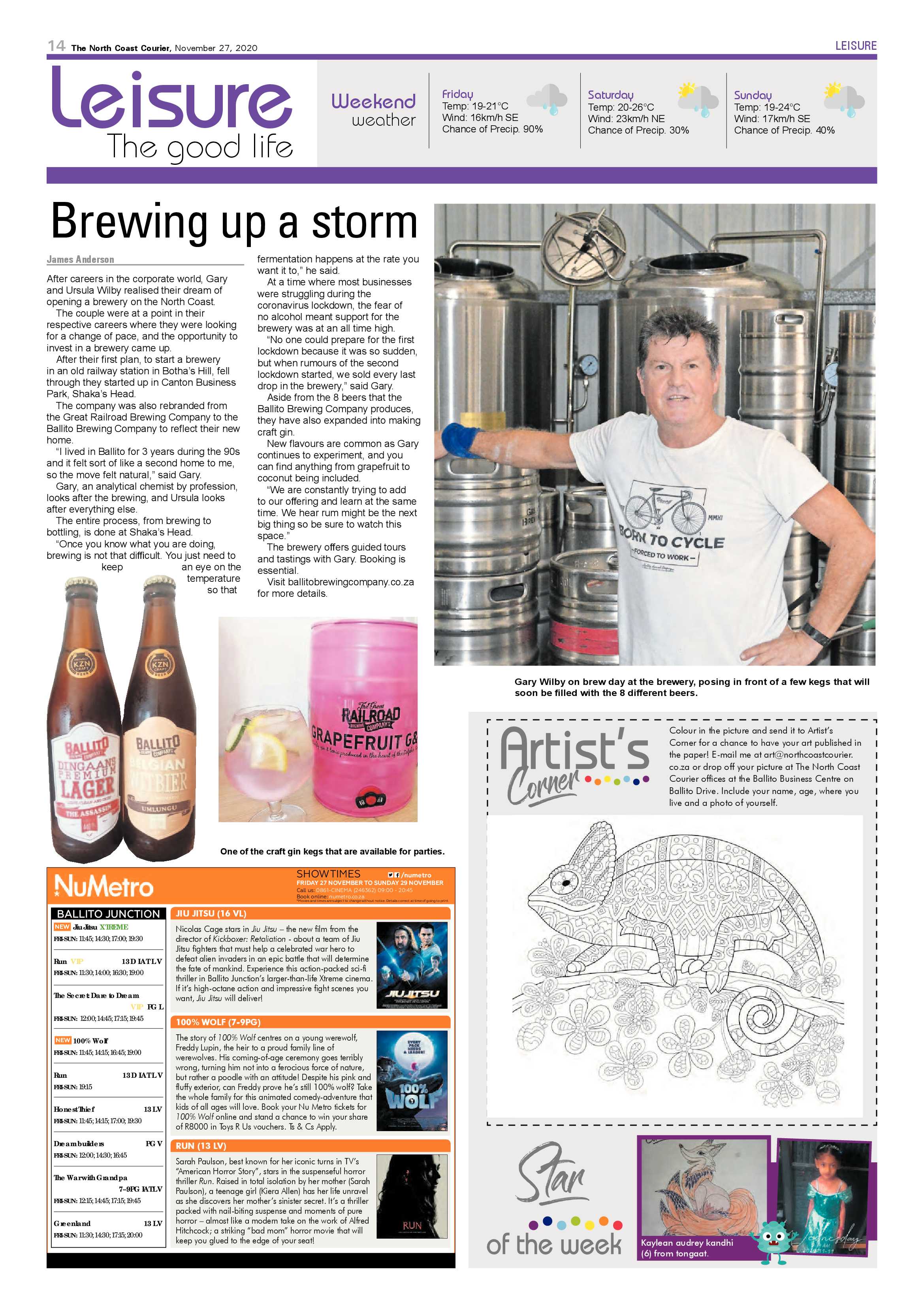 North Coast Courier 27 November 2020 page 15