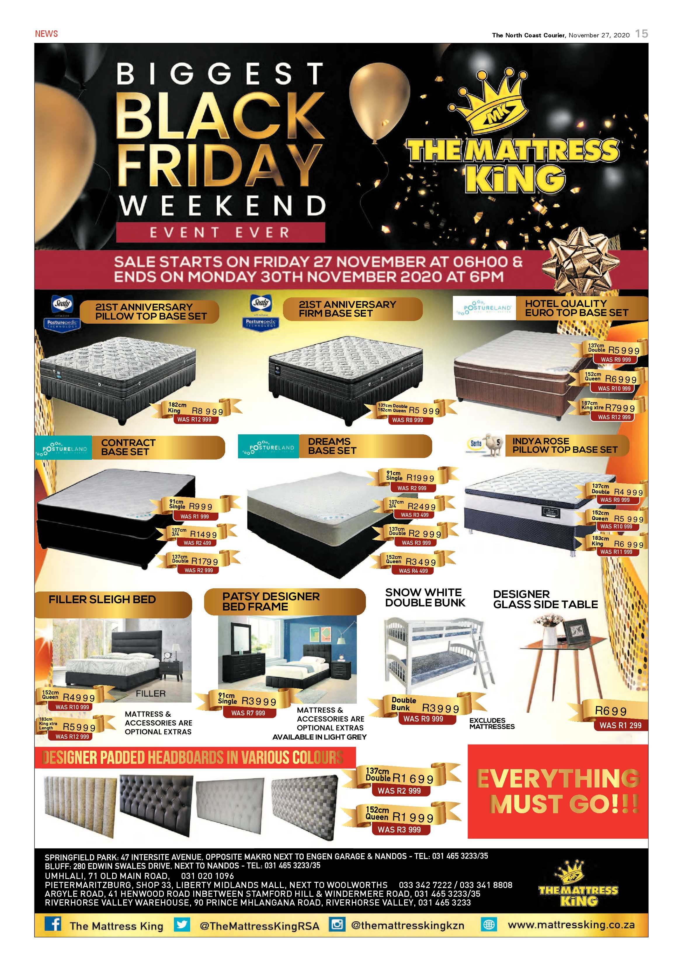 North Coast Courier 27 November 2020 page 16