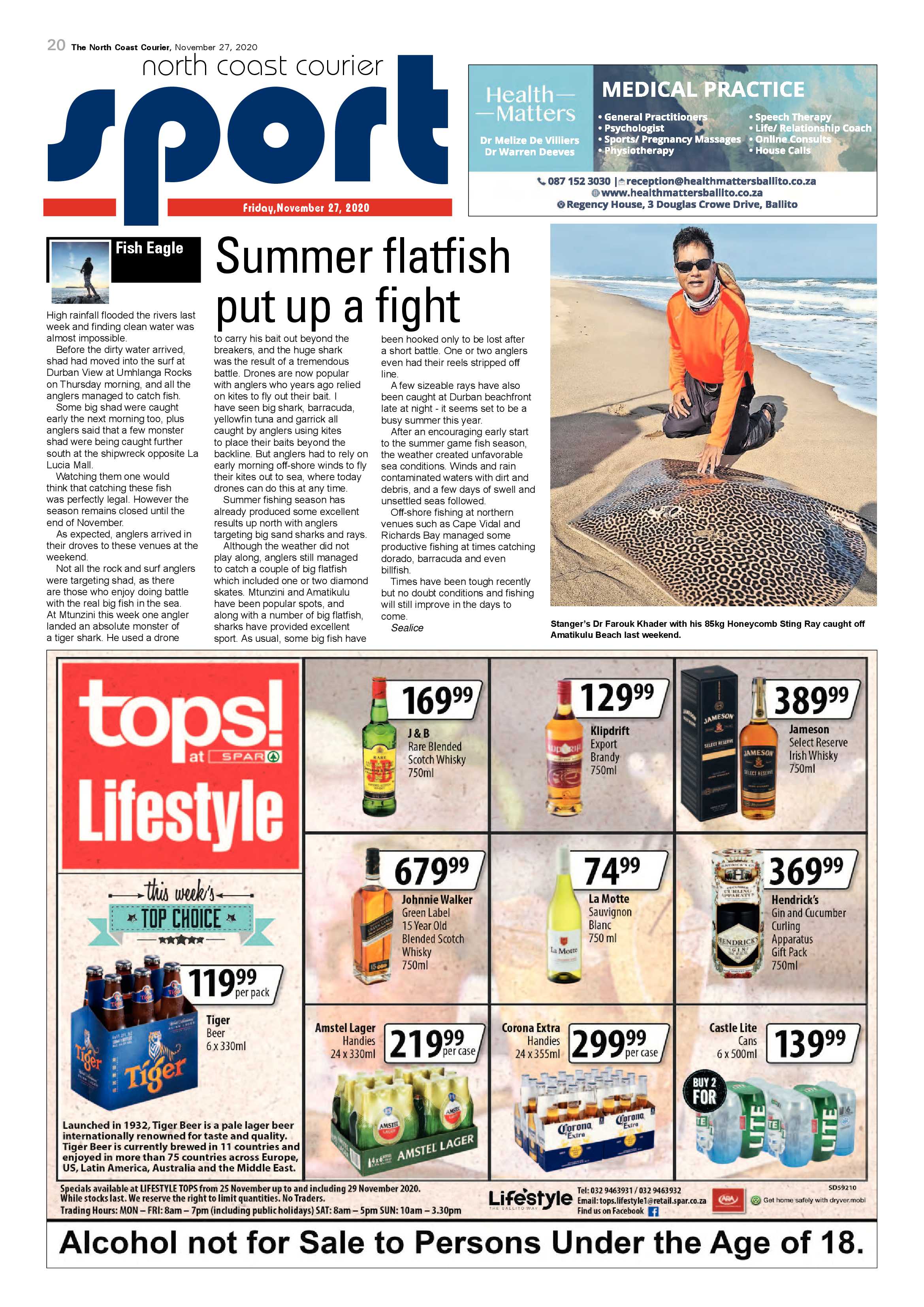 North Coast Courier 27 November 2020 page 21