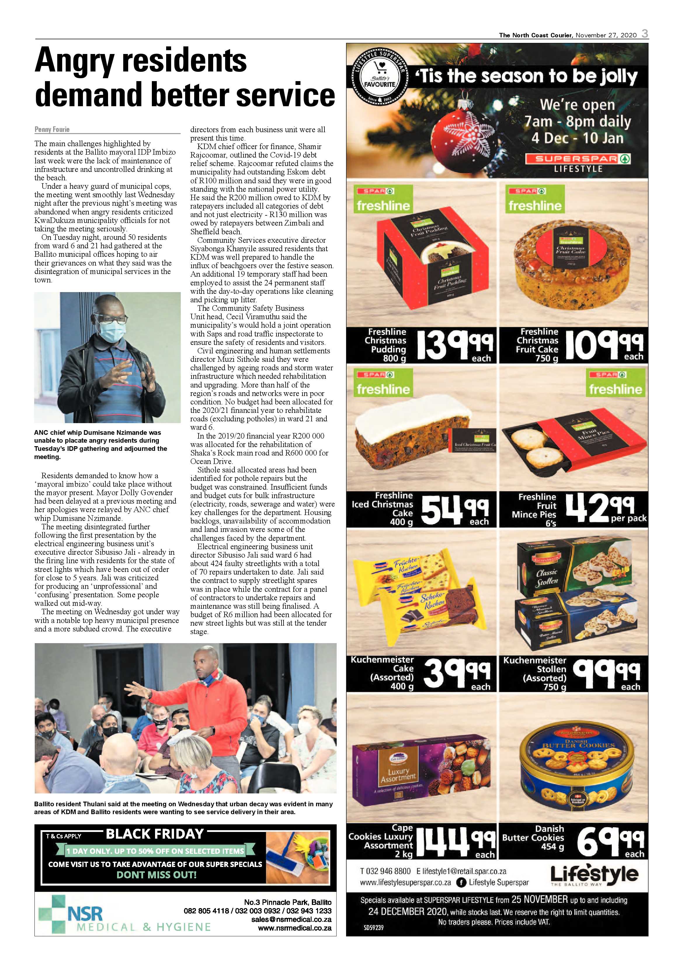 North Coast Courier 27 November 2020 page 3