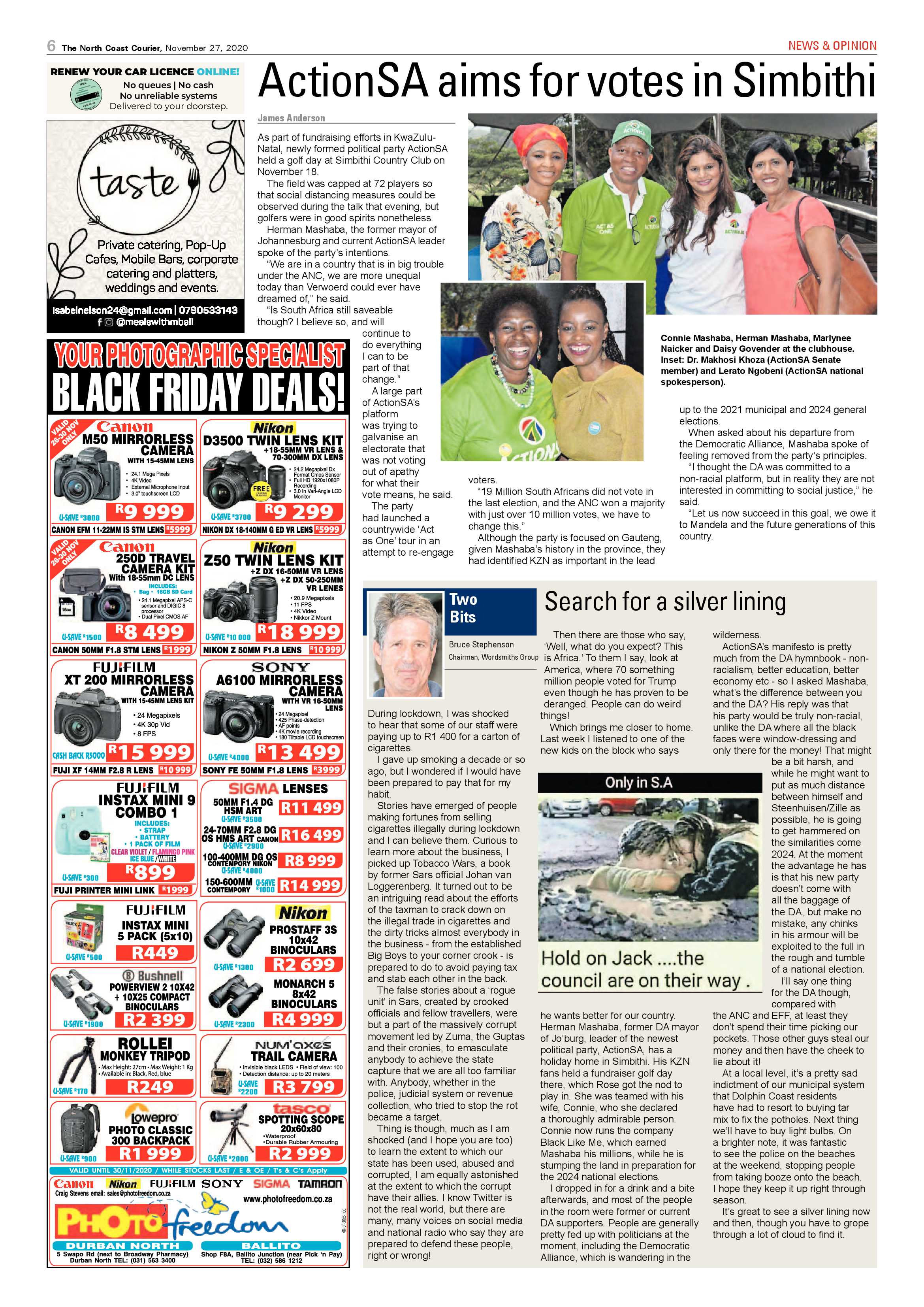 North Coast Courier 27 November 2020 page 6