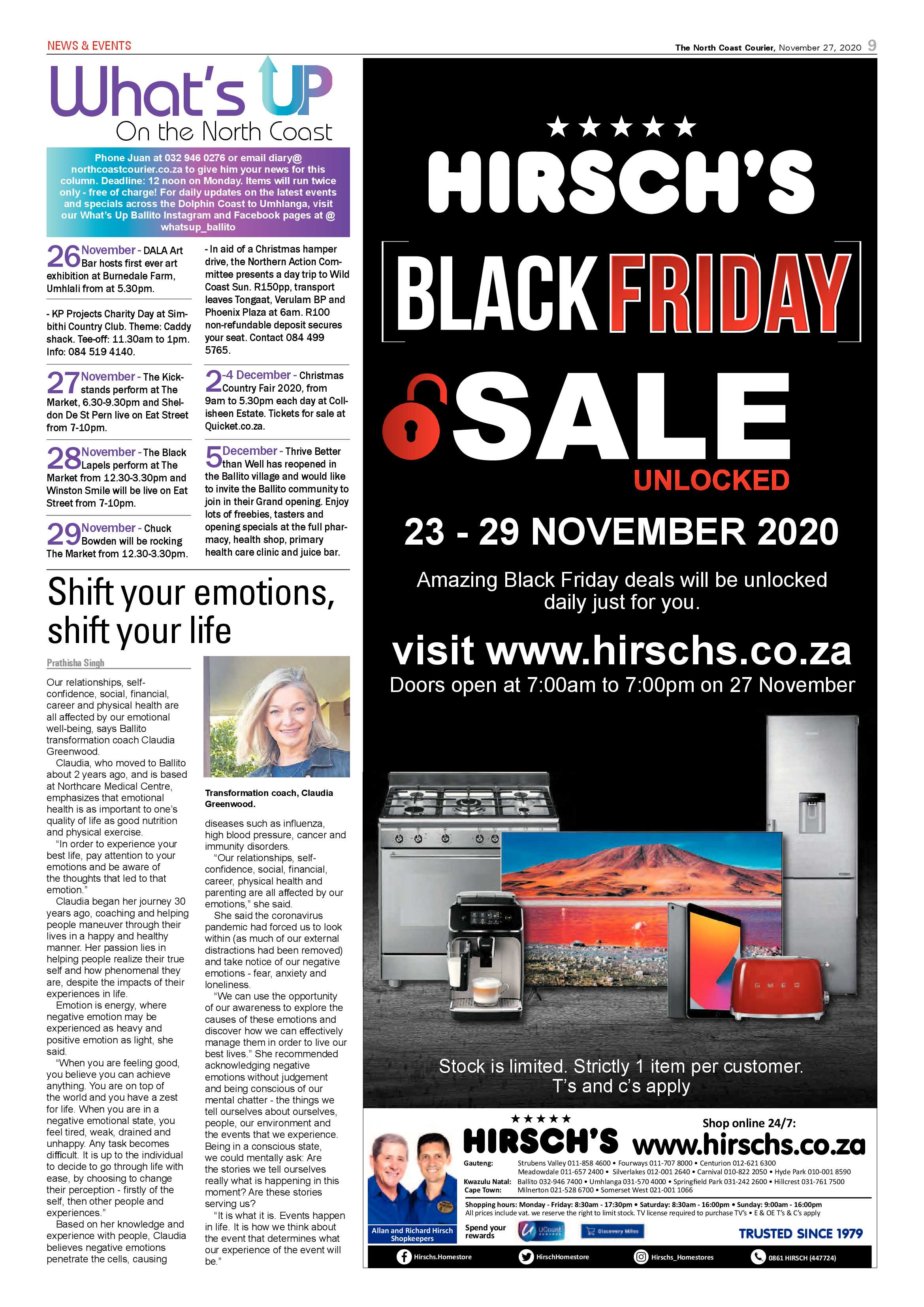 North Coast Courier 27 November 2020 page 9