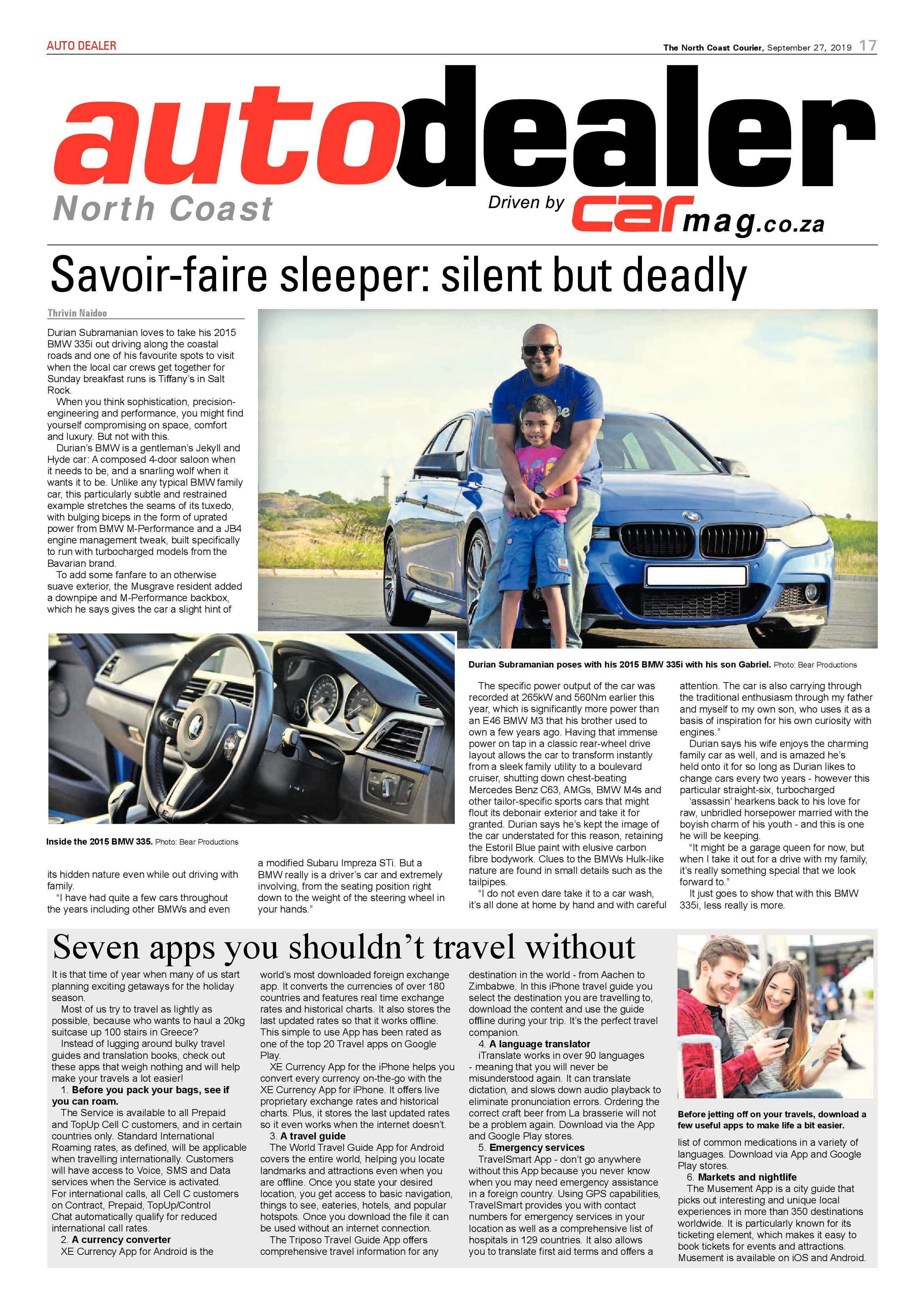 North Coast Courier 27 September 2019 page 17