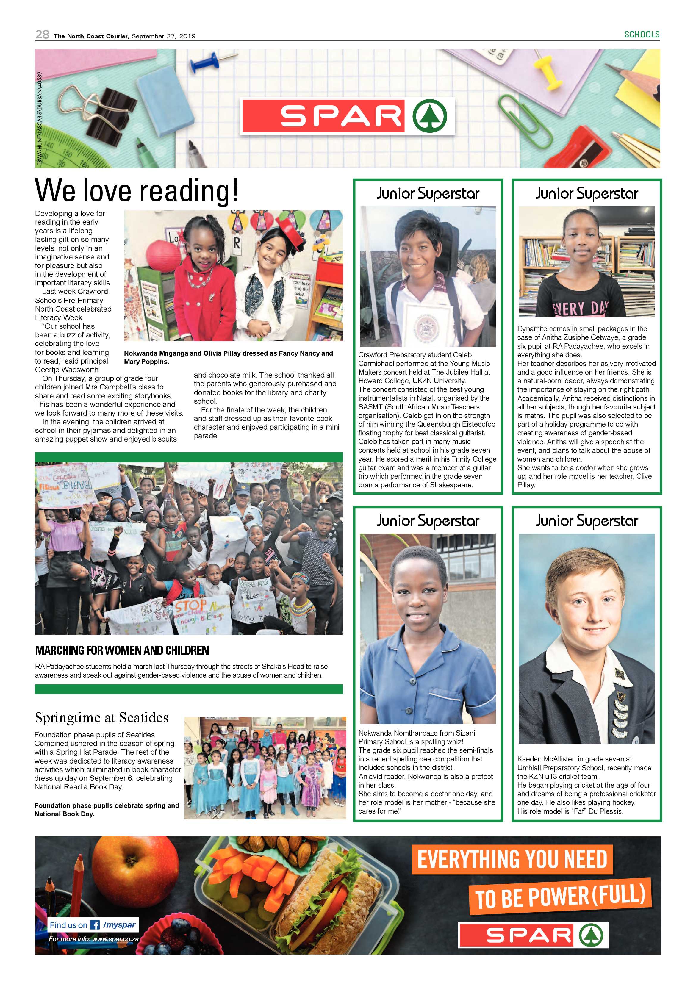 North Coast Courier 27 September 2019 page 28
