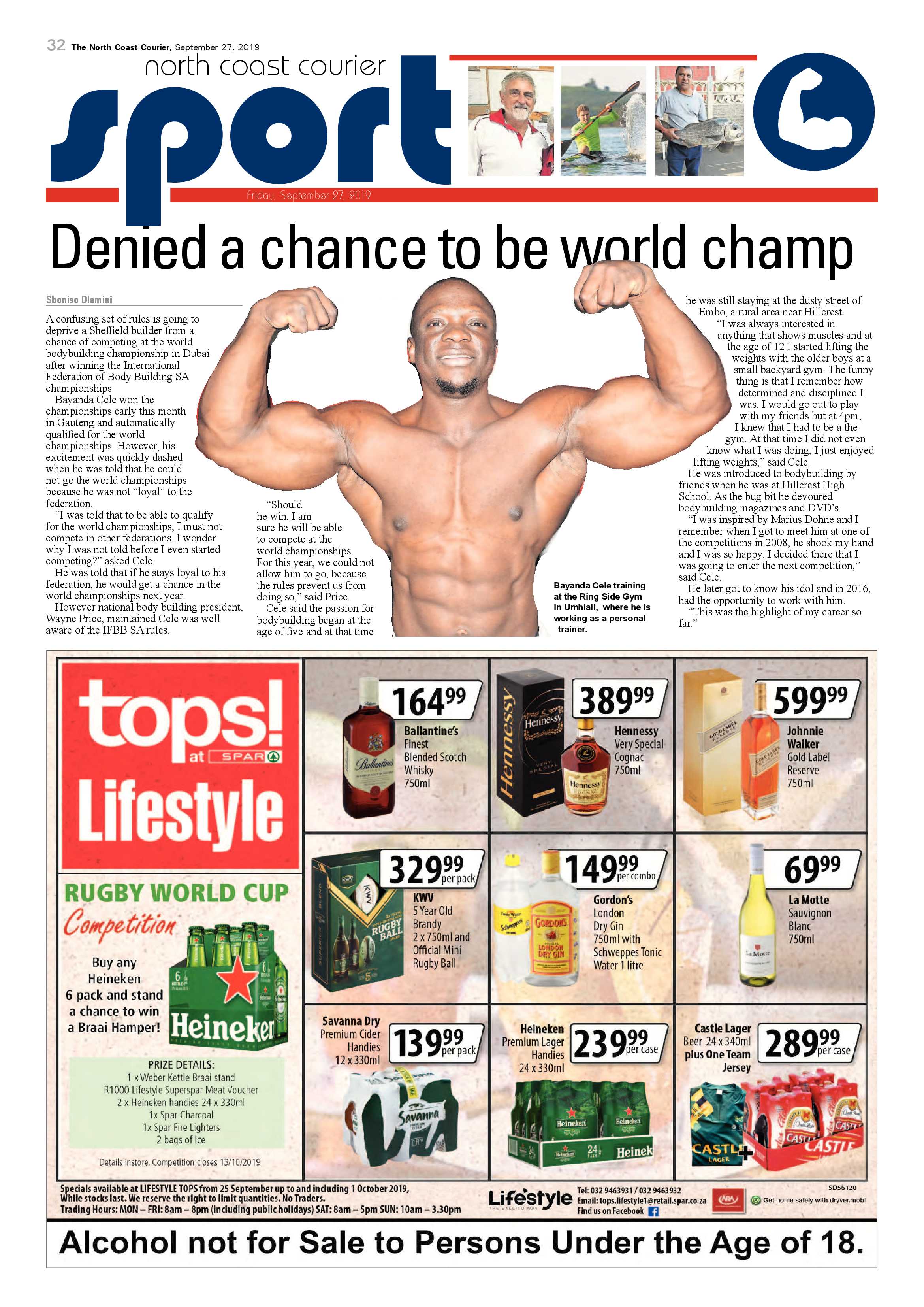 North Coast Courier 27 September 2019 page 32
