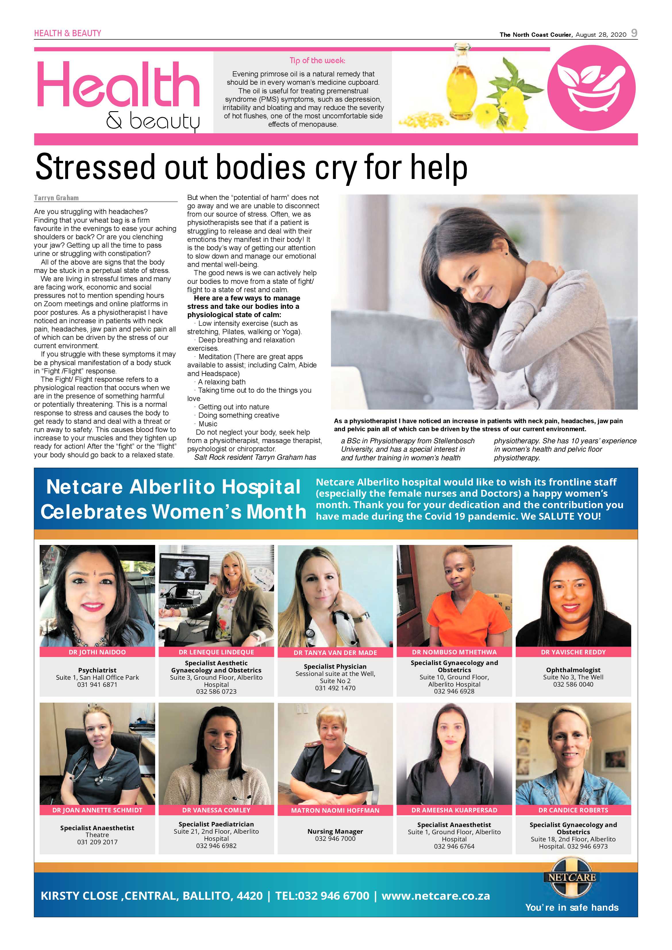 North Coast Courier 28 August 2020 page 9