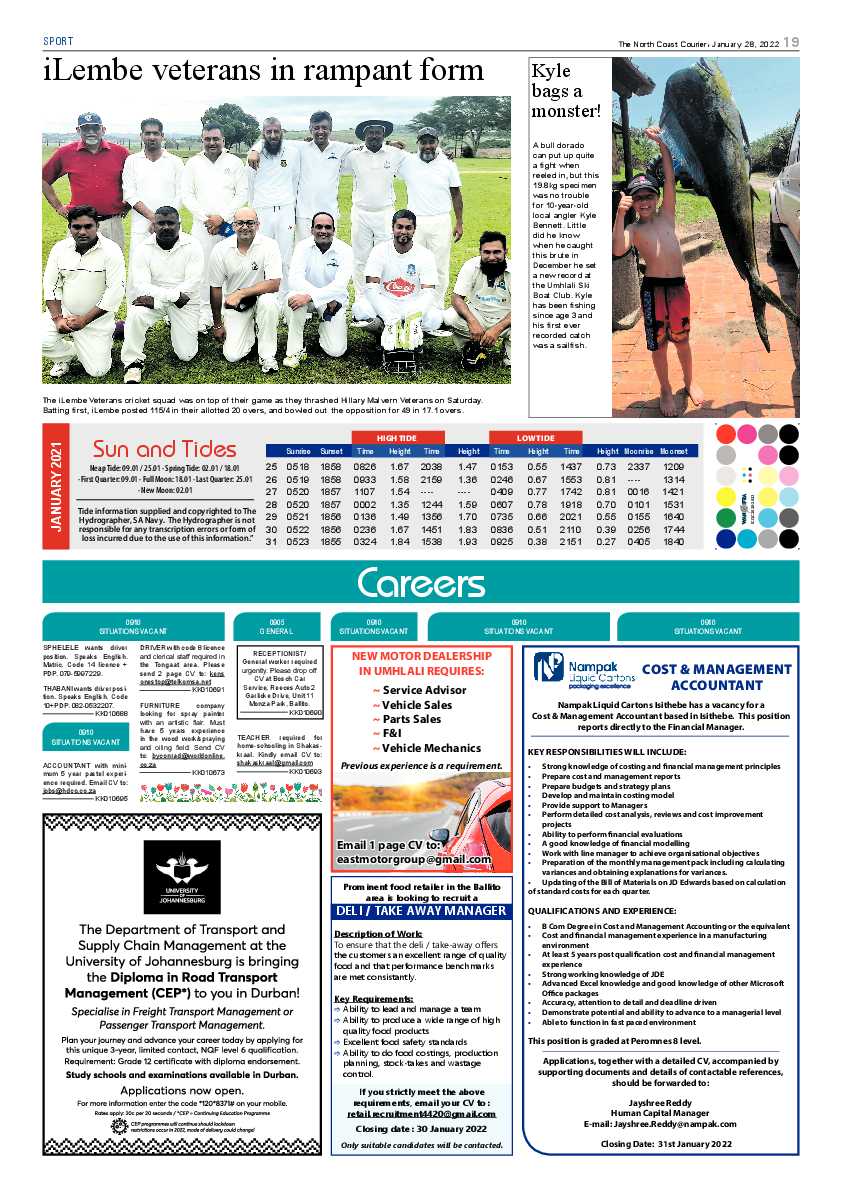 North Coast Courier 28 January 2022 page 19