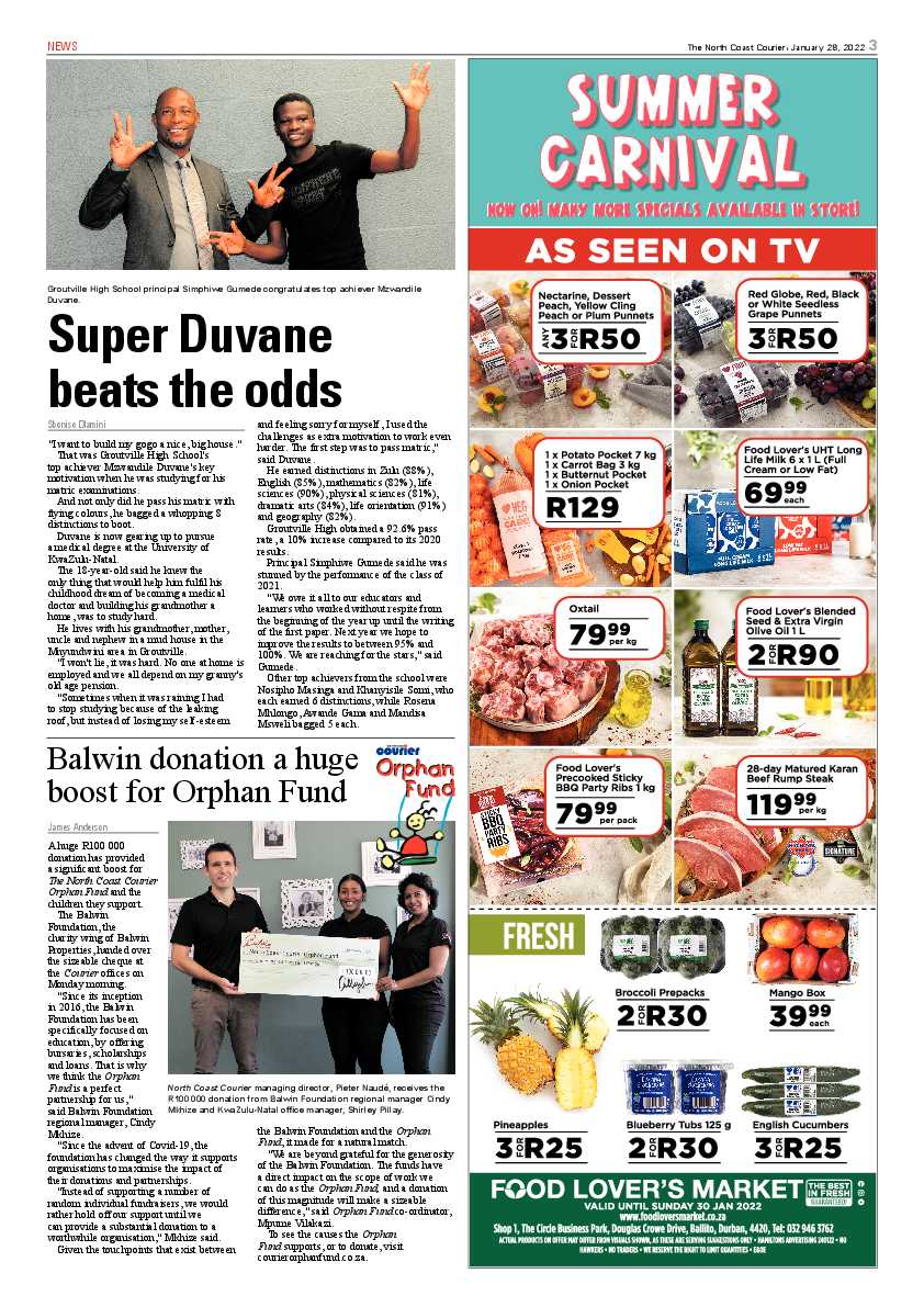 North Coast Courier 28 January 2022 page 3