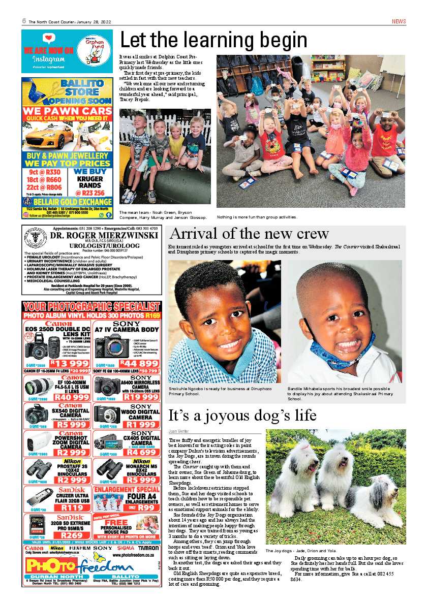 North Coast Courier 28 January 2022 page 6