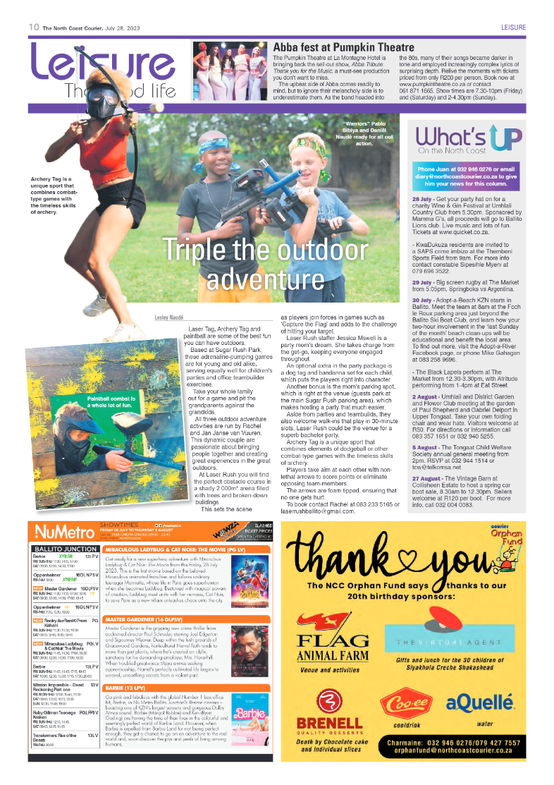 North Coast Courier 28 July 2023 page 10