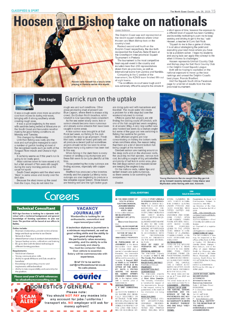 North Coast Courier 28 July 2023 page 15