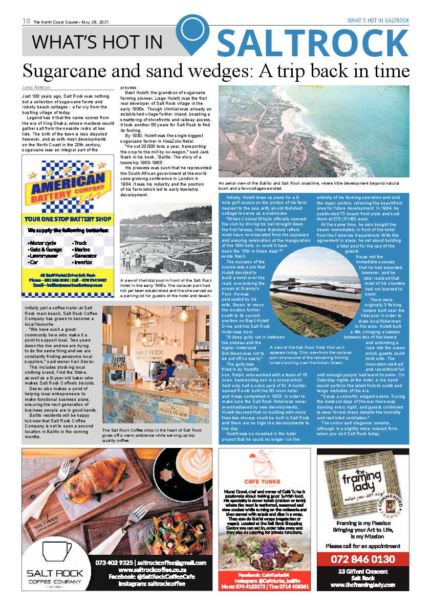 North Coast Courier 28 May 2021 page 10