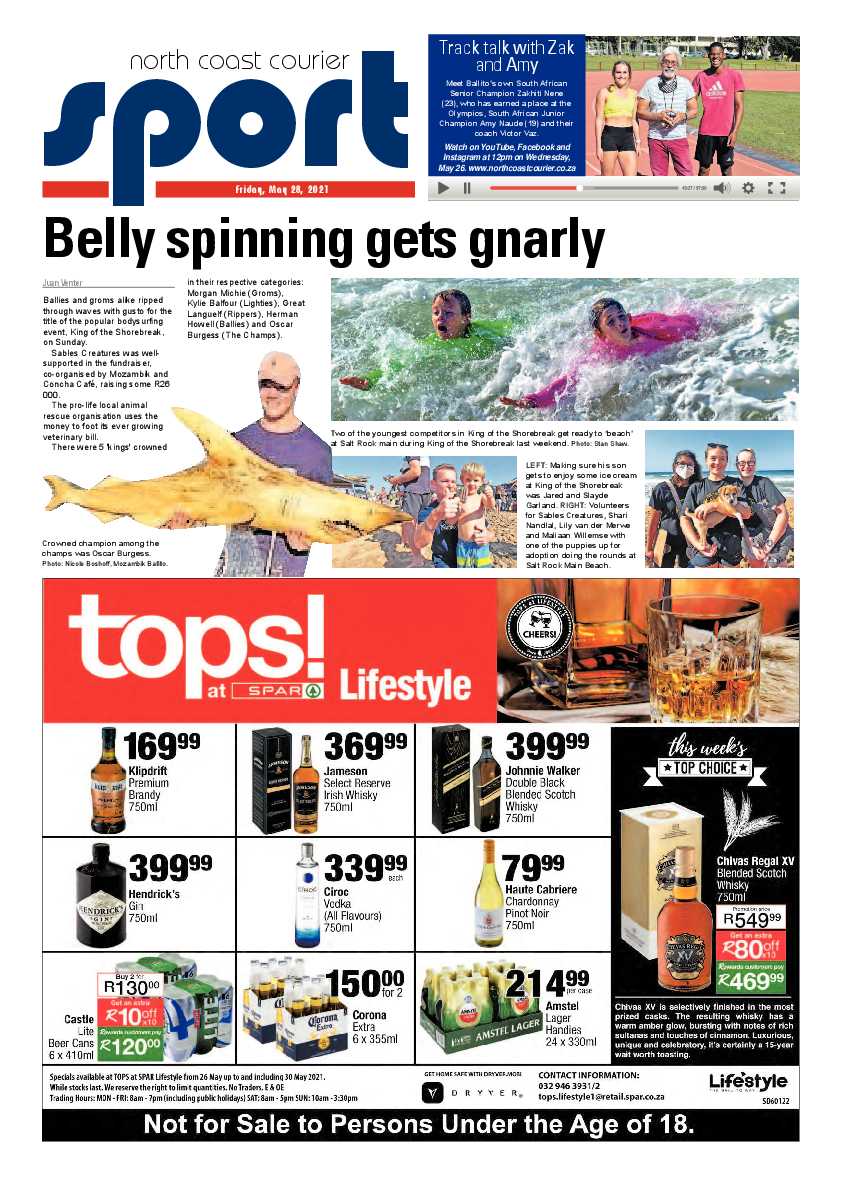 North Coast Courier 28 May 2021 page 16
