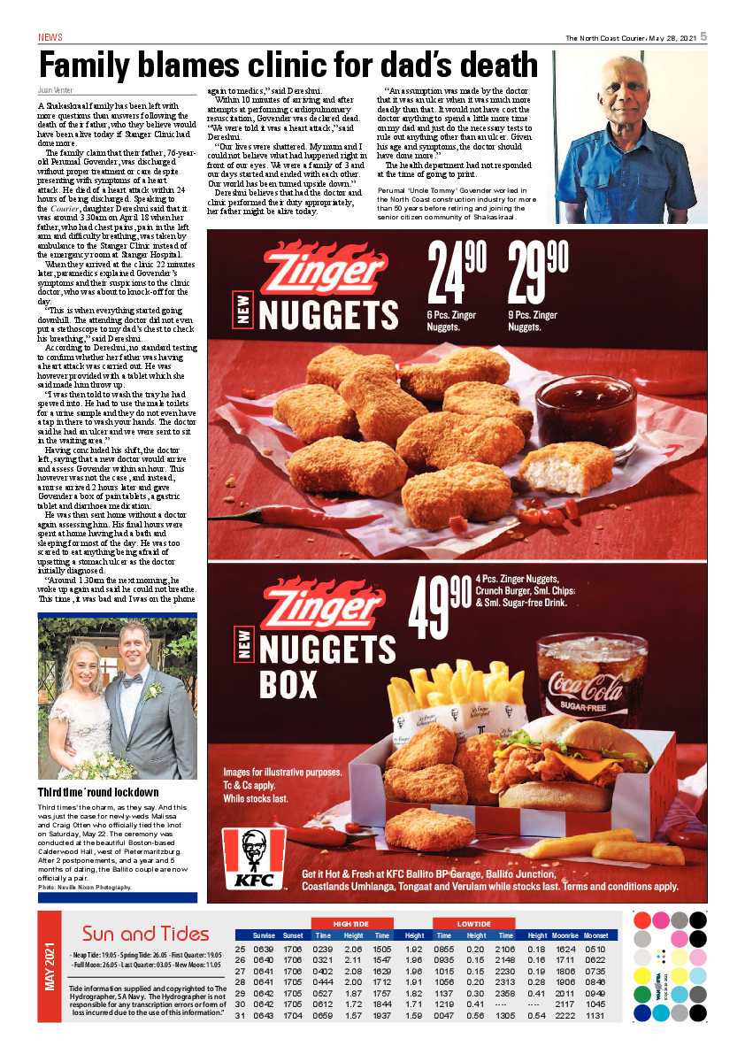 North Coast Courier 28 May 2021 page 5