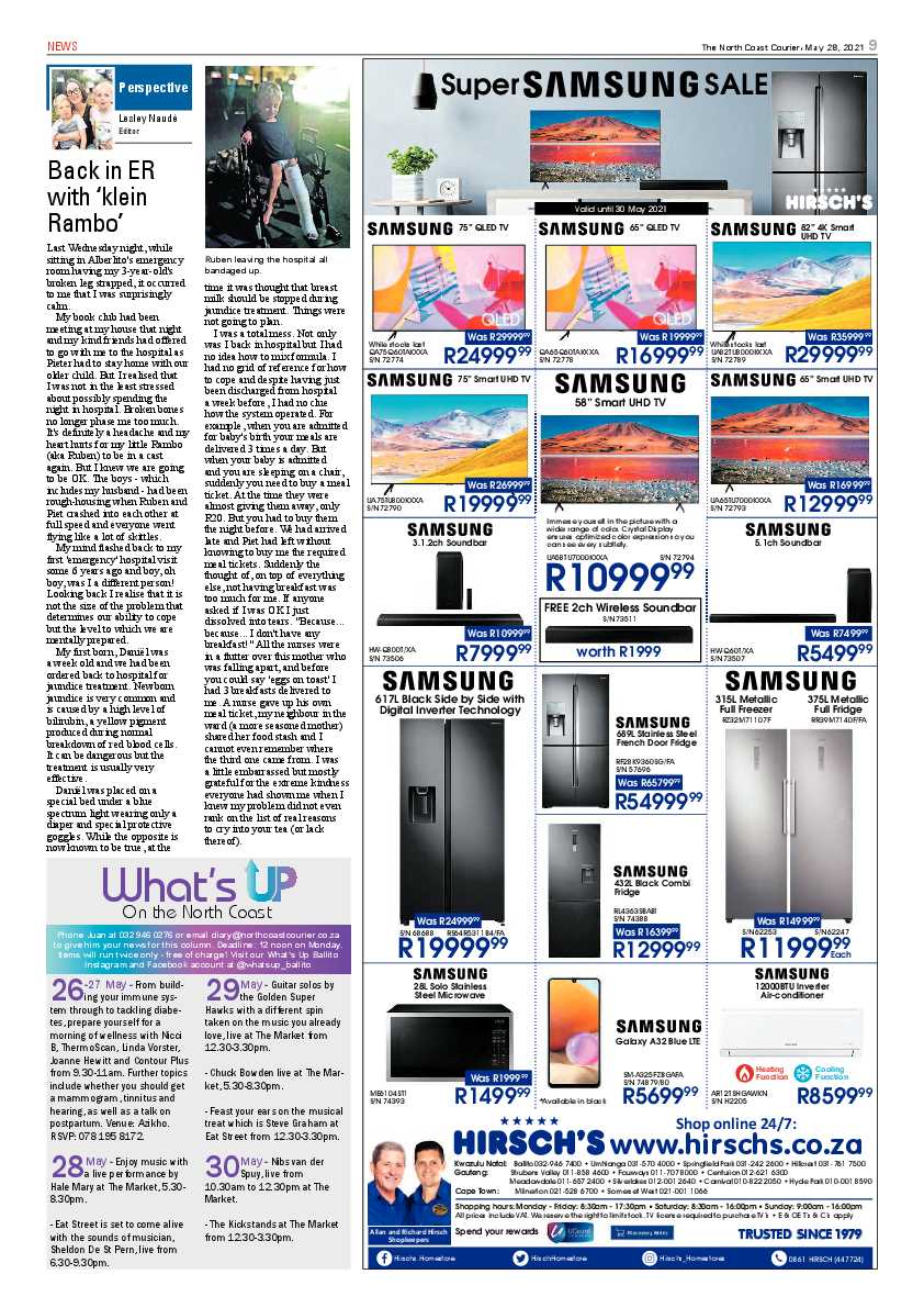 North Coast Courier 28 May 2021 page 9