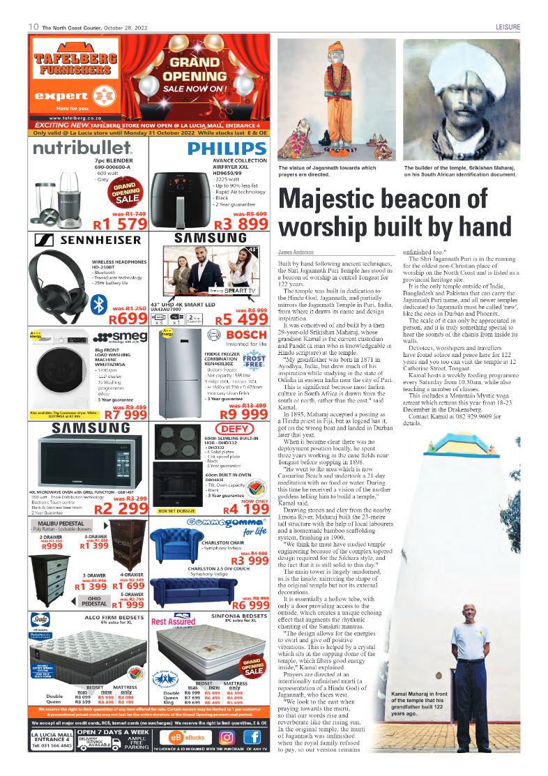 North Coast Courier 28 October 2022 page 10