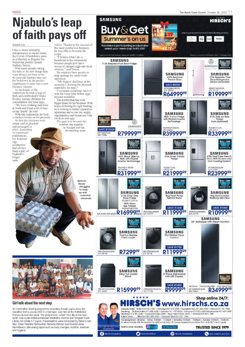 North Coast Courier 28 October 2022 page 11