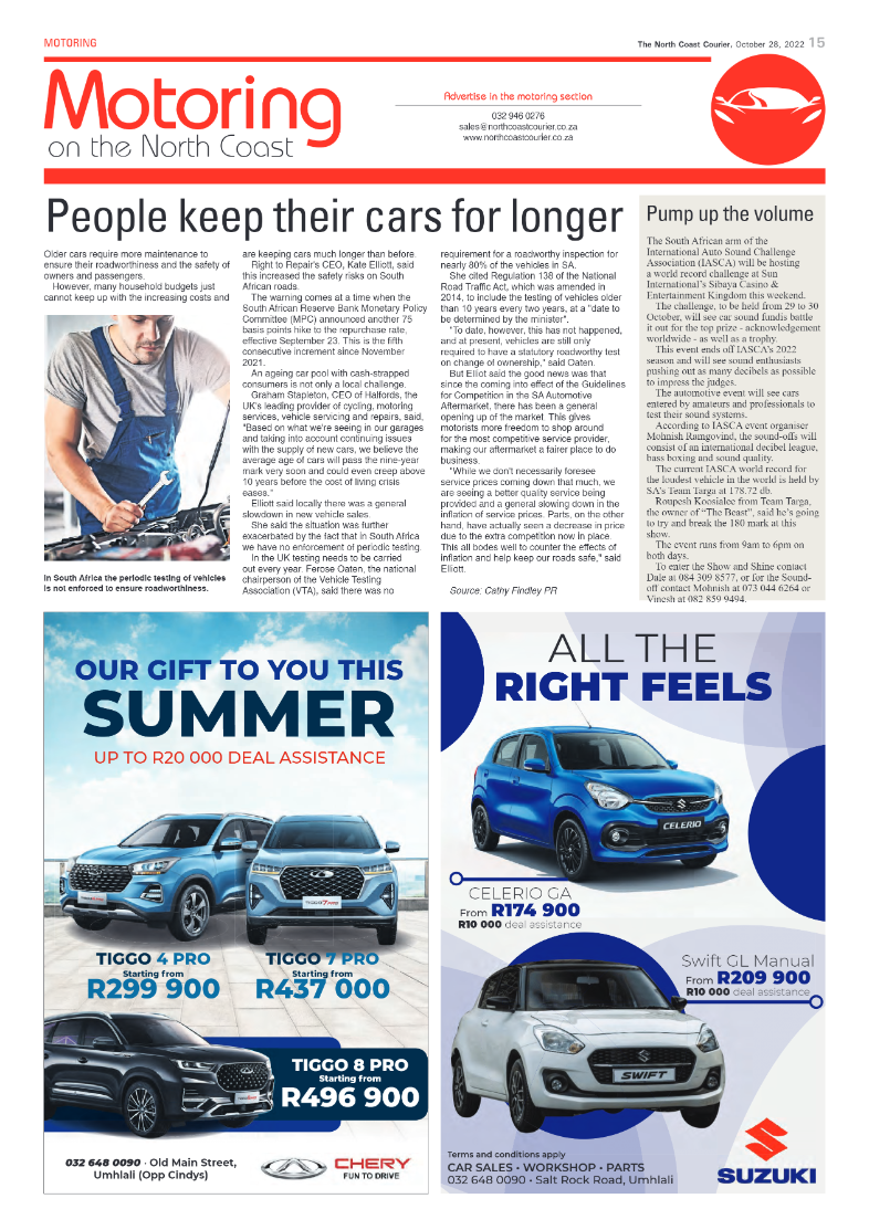 North Coast Courier 28 October 2022 page 15