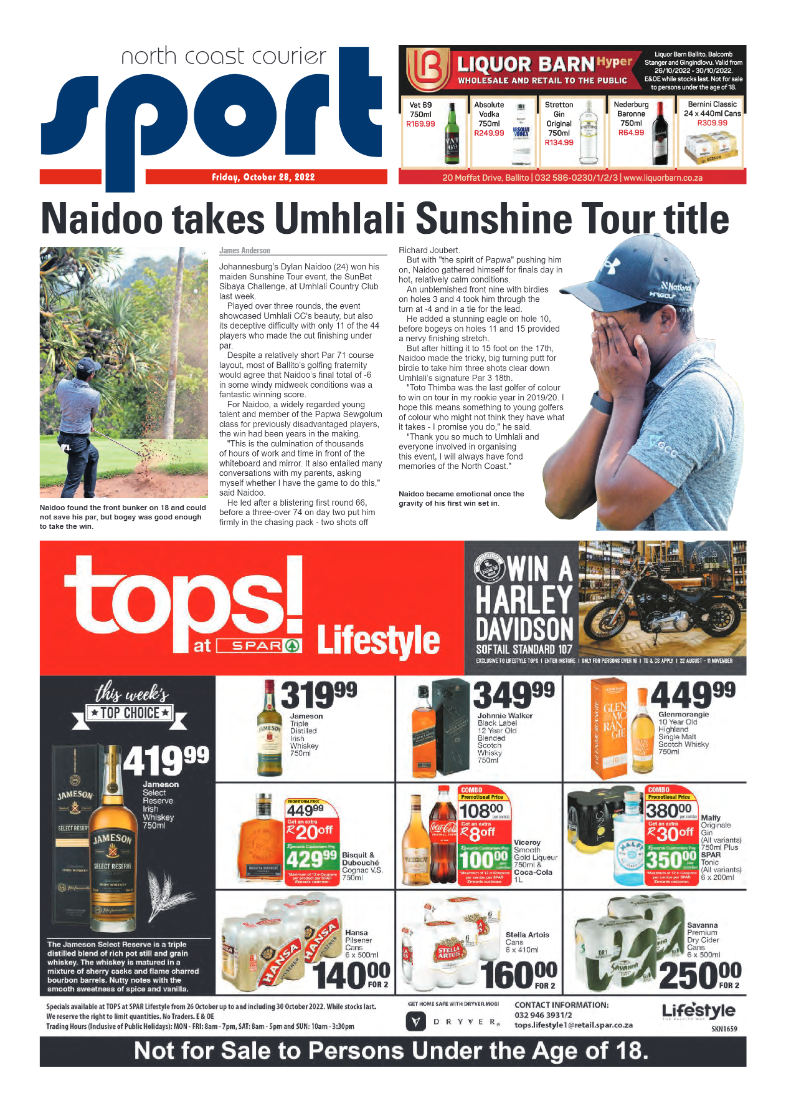 North Coast Courier 28 October 2022 page 24