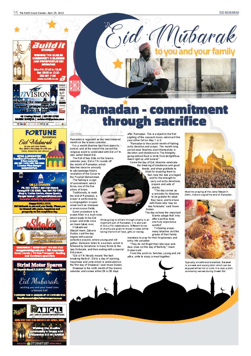 North Coast Courier 29 April 2022 page 14