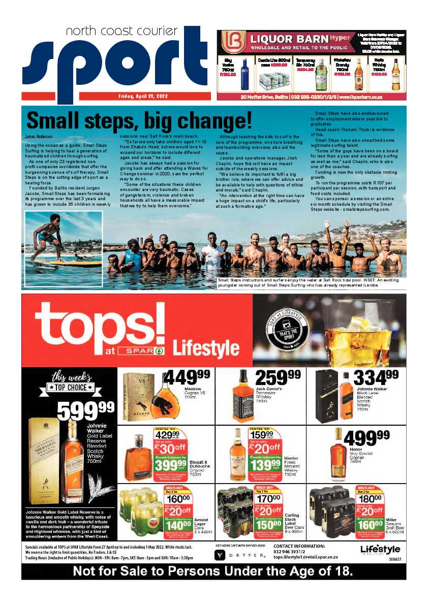 North Coast Courier 29 April 2022 page 20