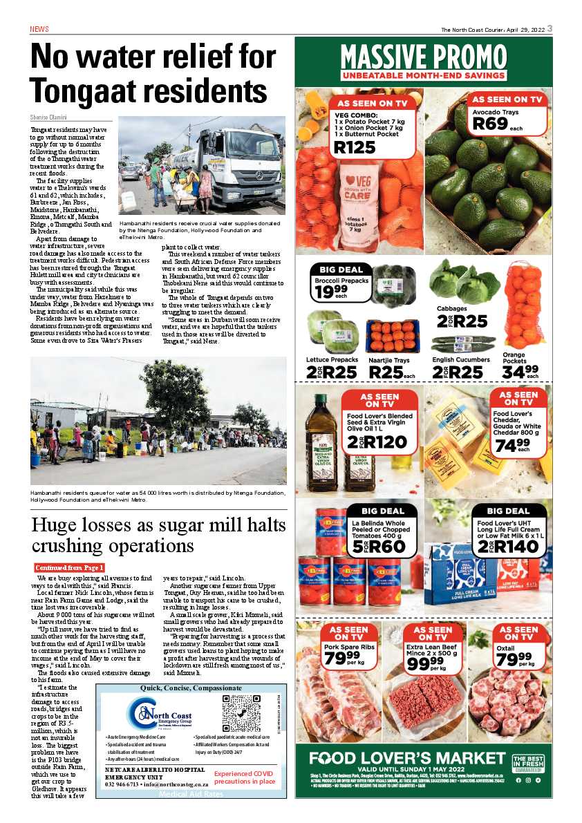 North Coast Courier 29 April 2022 page 3