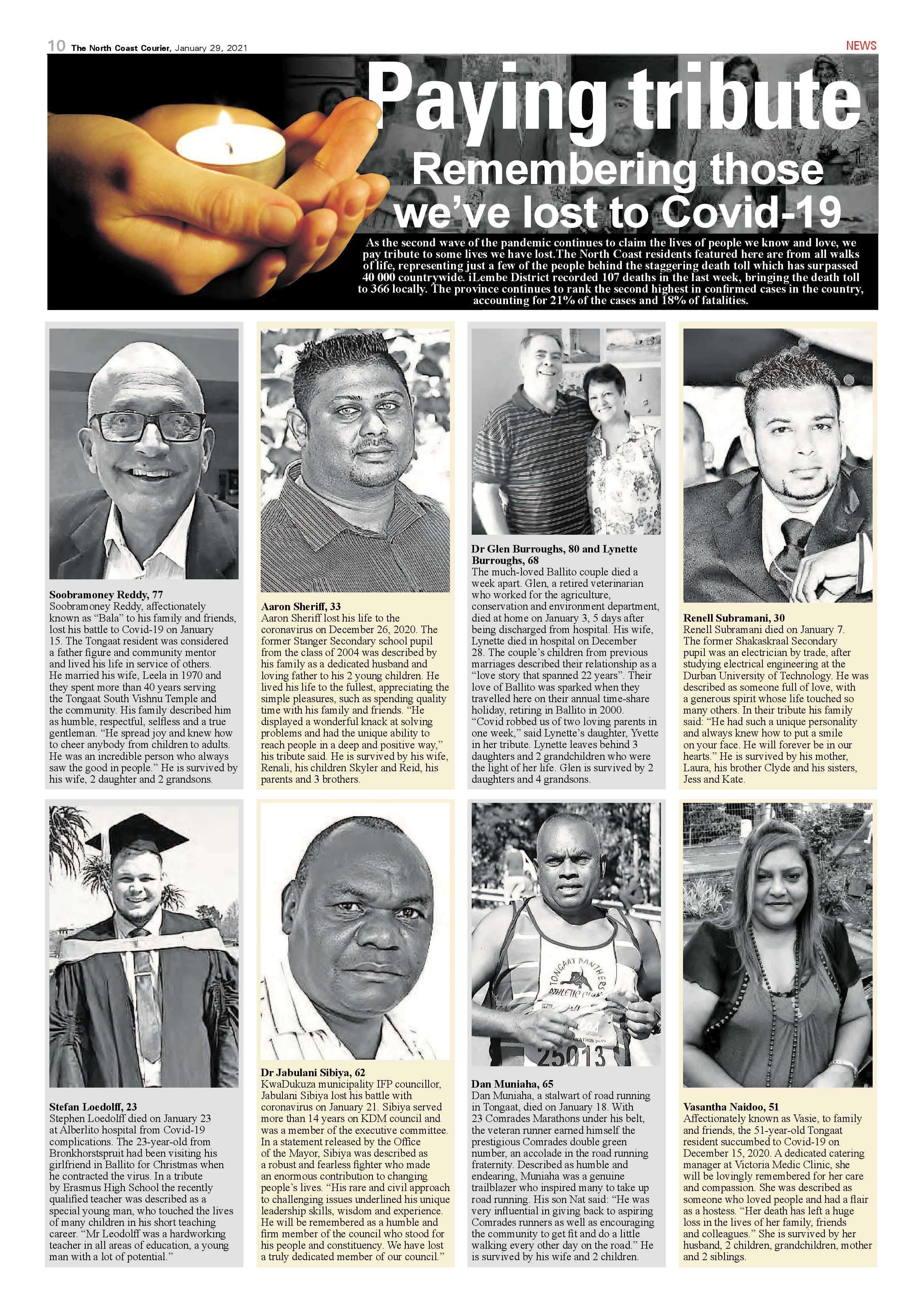 North Coast Courier 29 January 2021 page 10