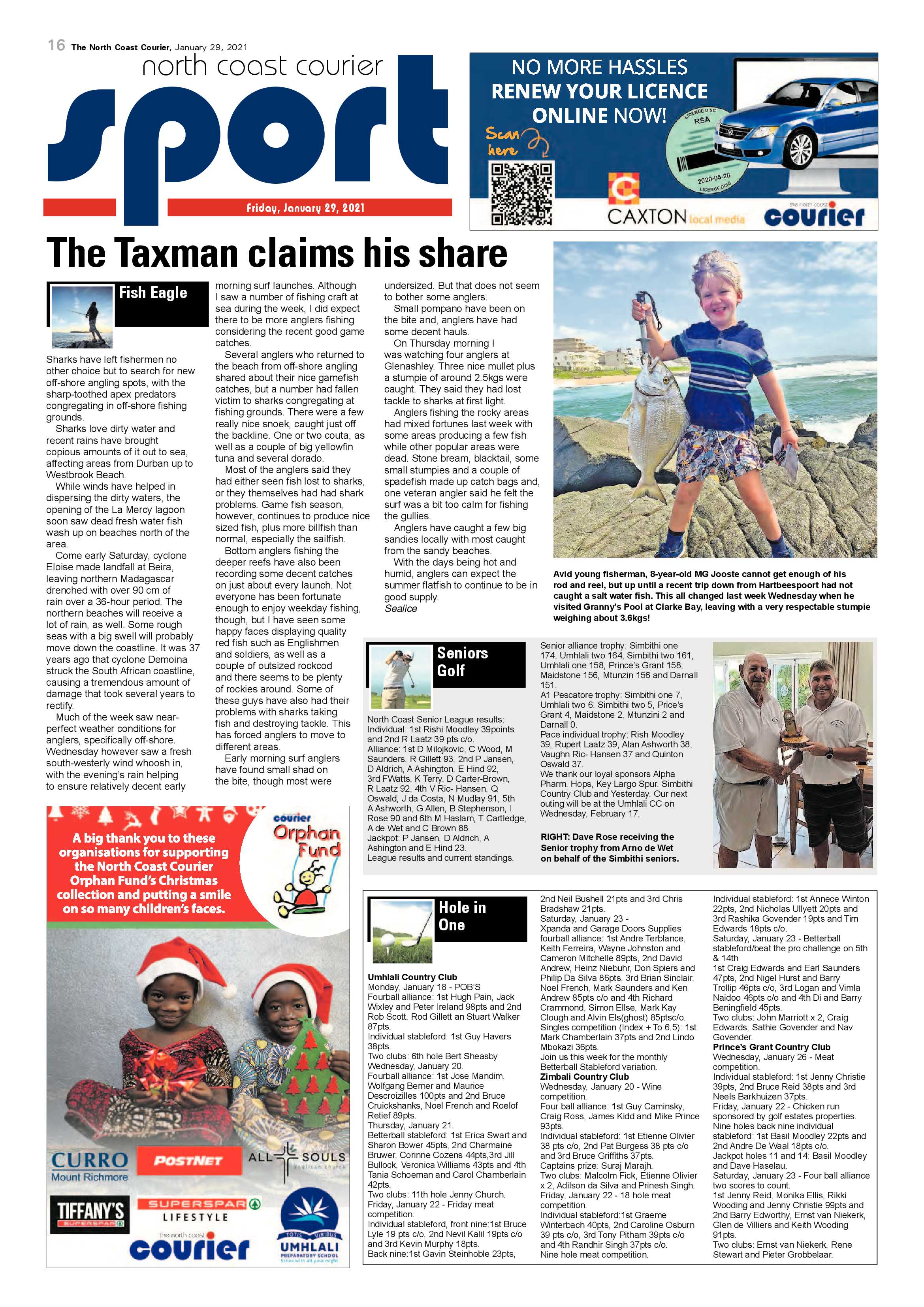 North Coast Courier 29 January 2021 page 16