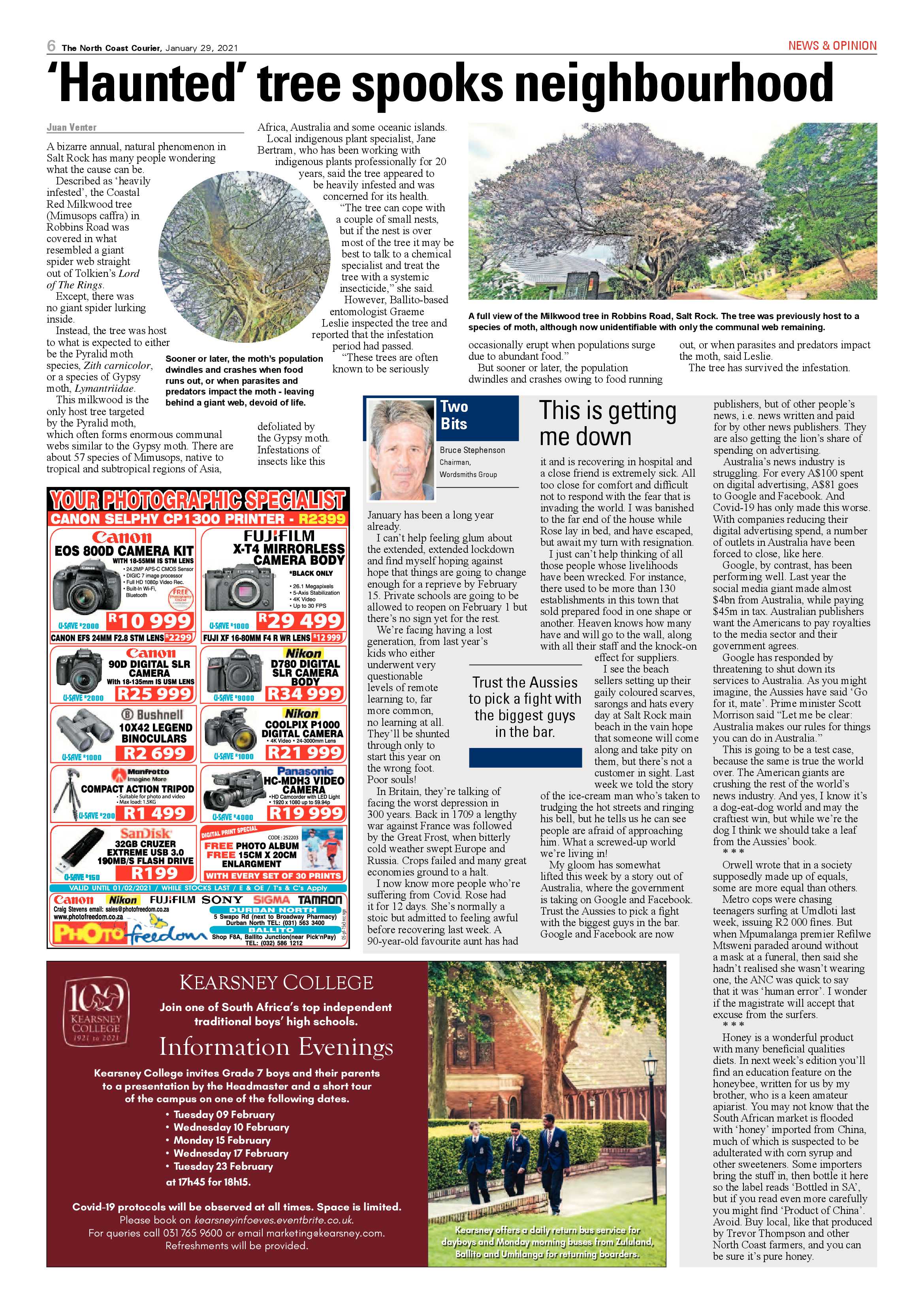 North Coast Courier 29 January 2021 page 6