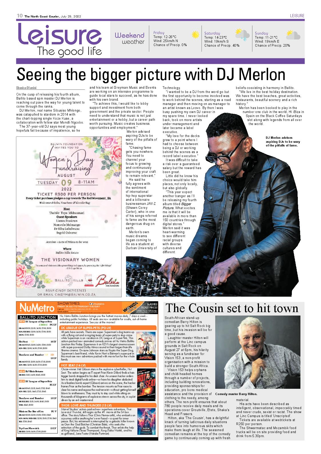 North Coast Courier 29 July 2022 page 10