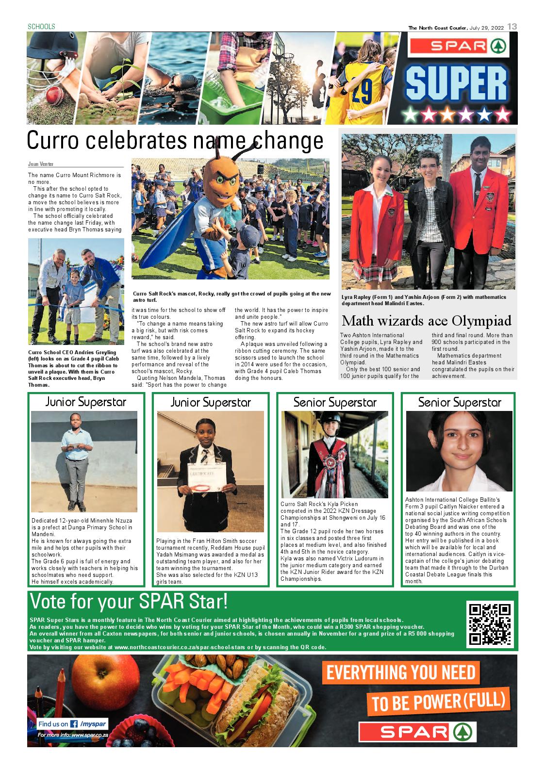 North Coast Courier 29 July 2022 page 13